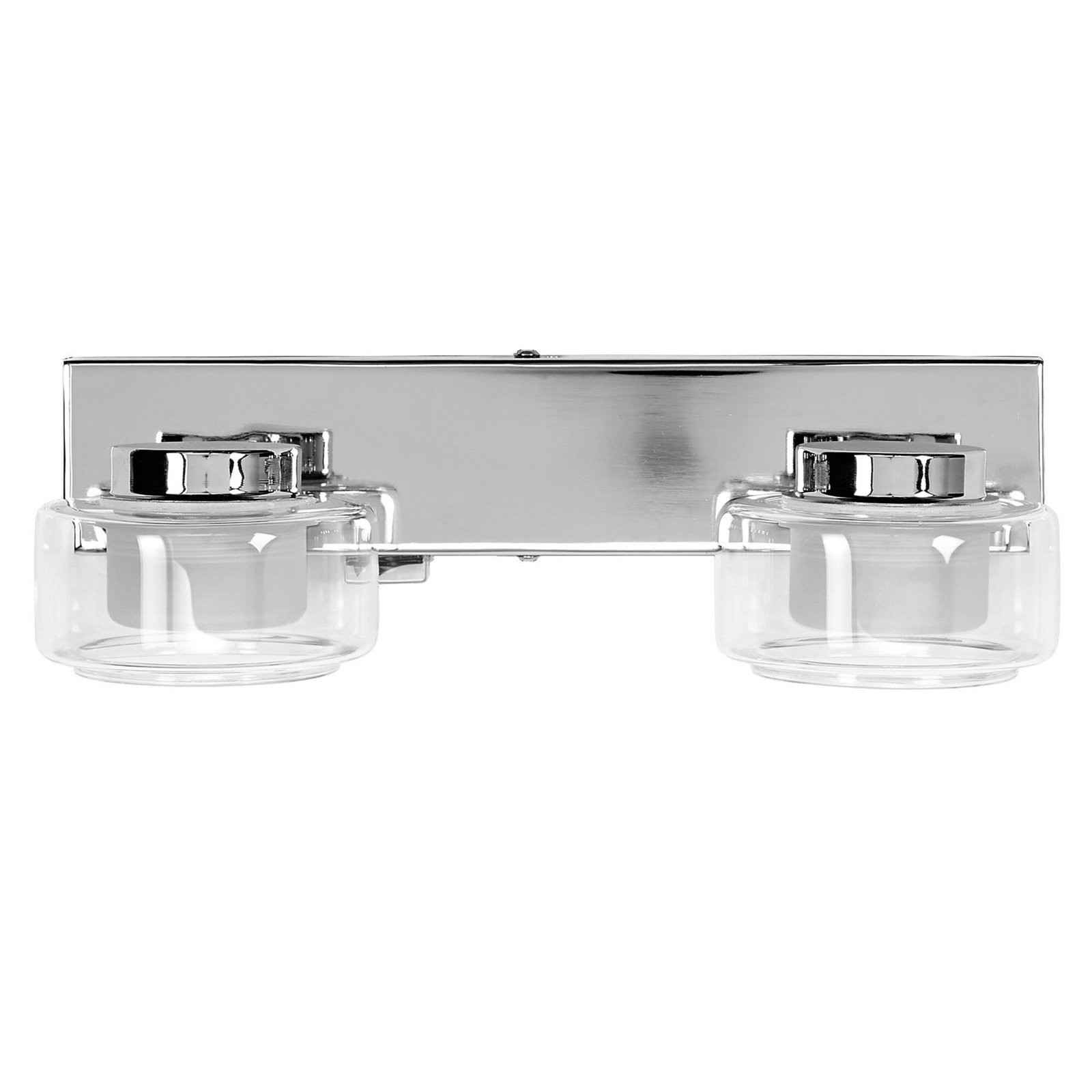 OSRAM LED απλίκα ORBIS FLAME, χρώμιο, 2 φώτα, CCT, IP44