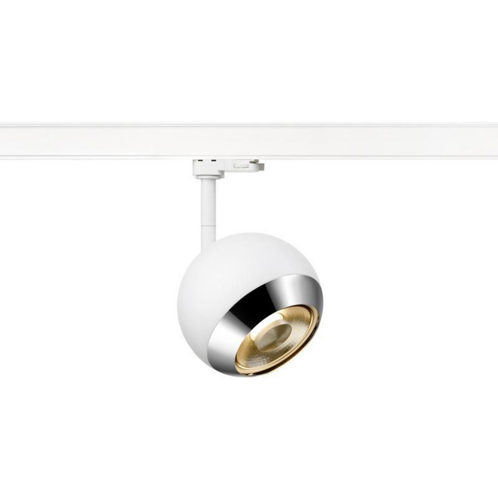 SLV Dekoring Light Eye 150, shiny chrome, Ø 14 cm, metal