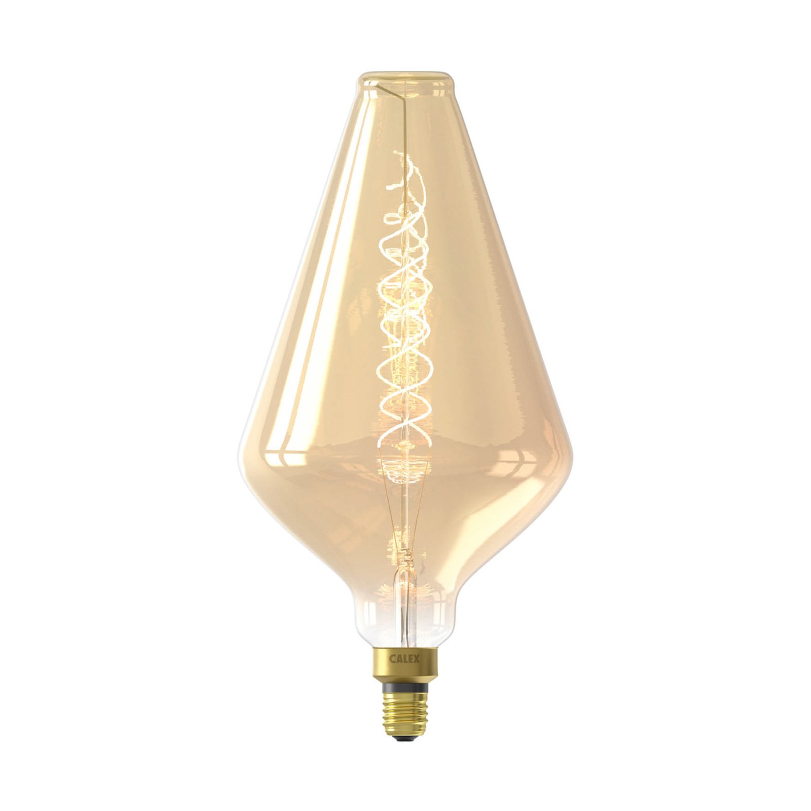 Calex Vienna LED bulb E27 6W dimmable 2,200K gold