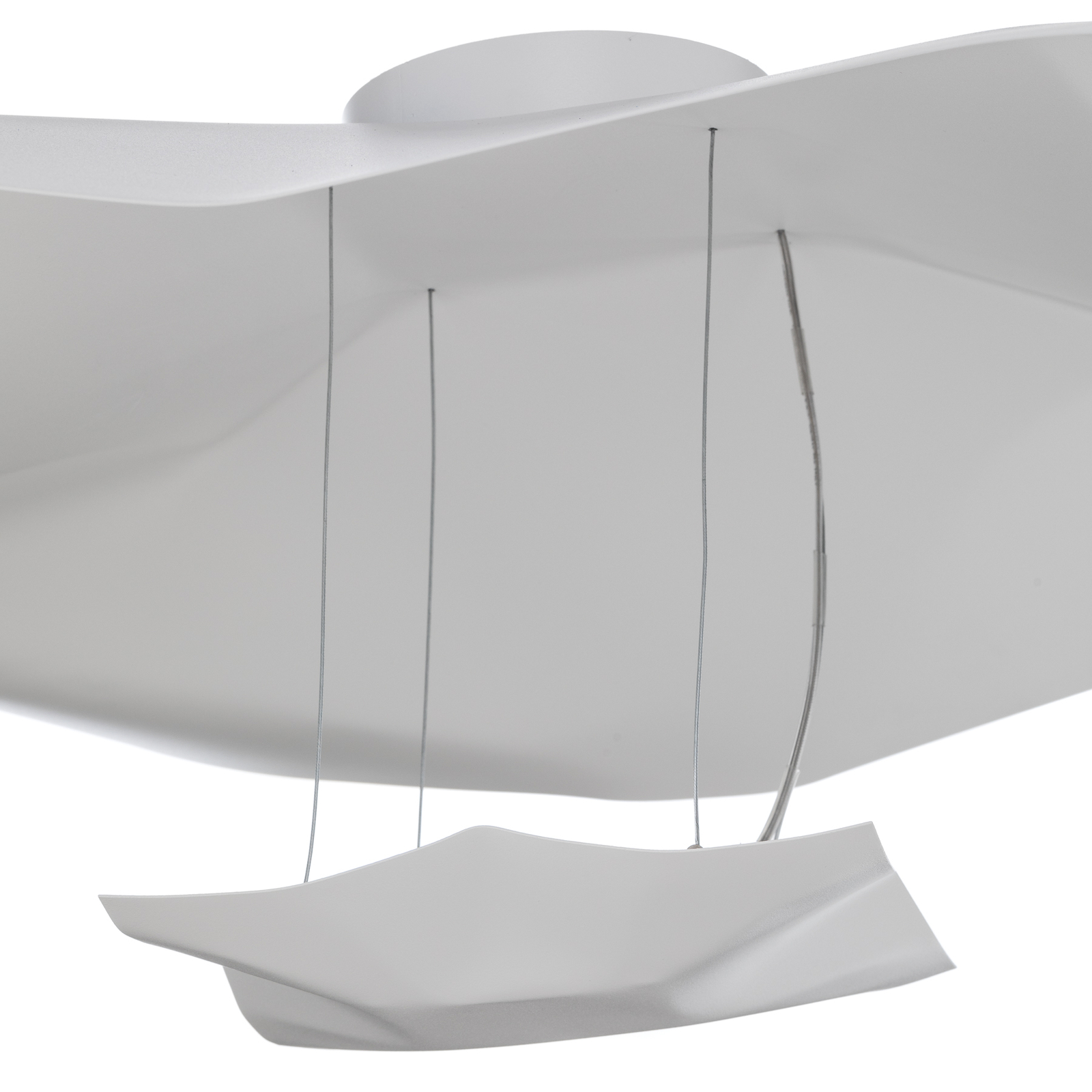 Plafonnier Crash blanc 75 cm