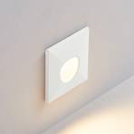 Molto Luce LED vstavané svietidlo Wall 68 R Sina IP44 SQ, biele, CCT