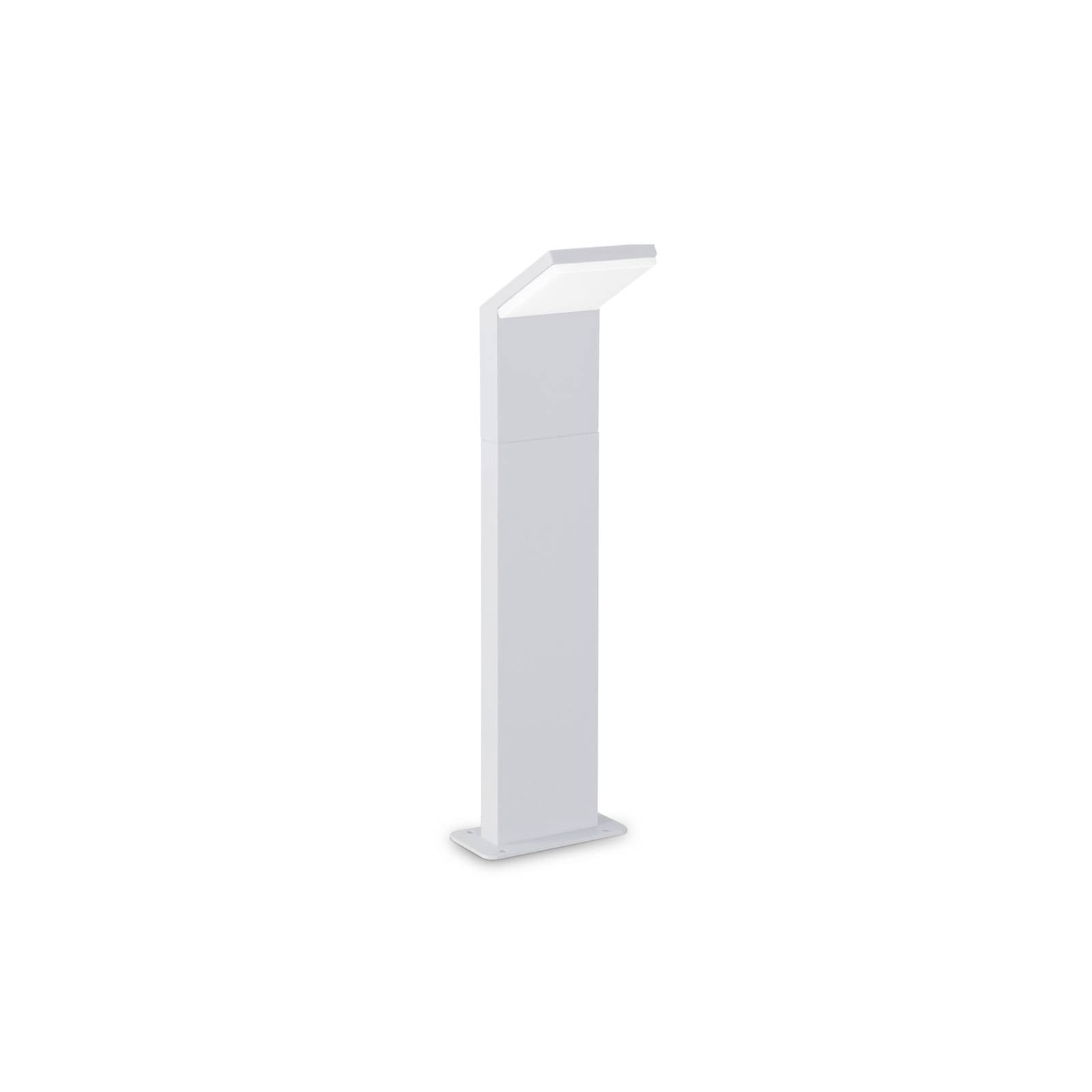 Ideal Lux LED-Wegeleuchte Style weiß, Höhe 50 cm Alu 3.000 K