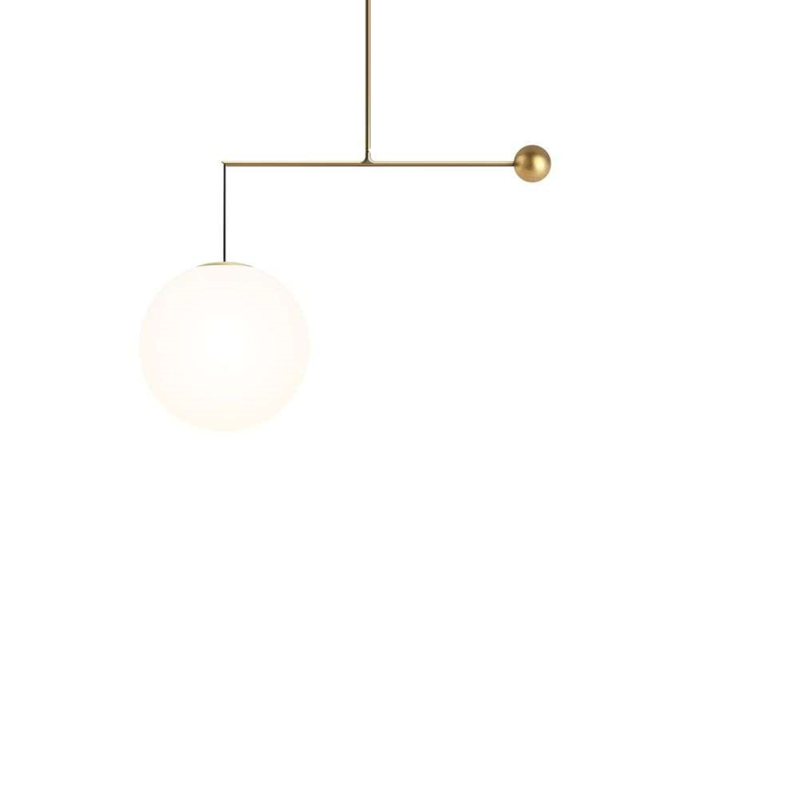 Malamata Závěsná Lampa Ø48 Brass - Luceplan