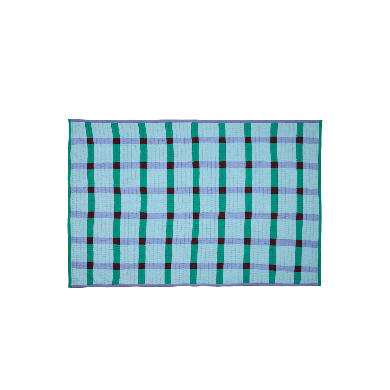 Couverture Tento verte 200 cm - Hübsch