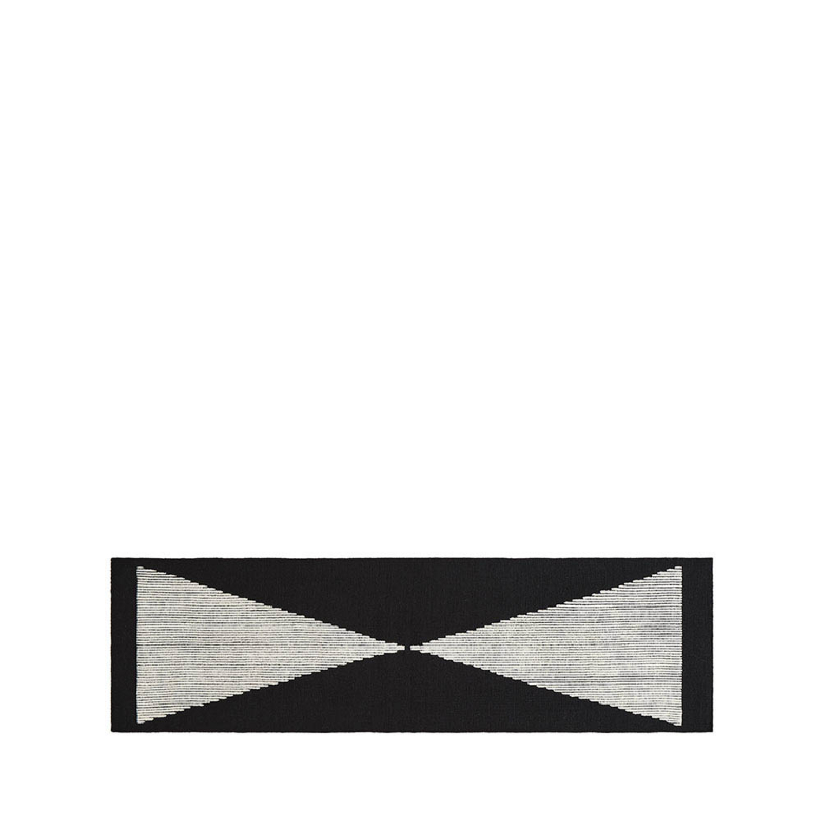Wedge Teppich 70x250 Black - Tom Dixon