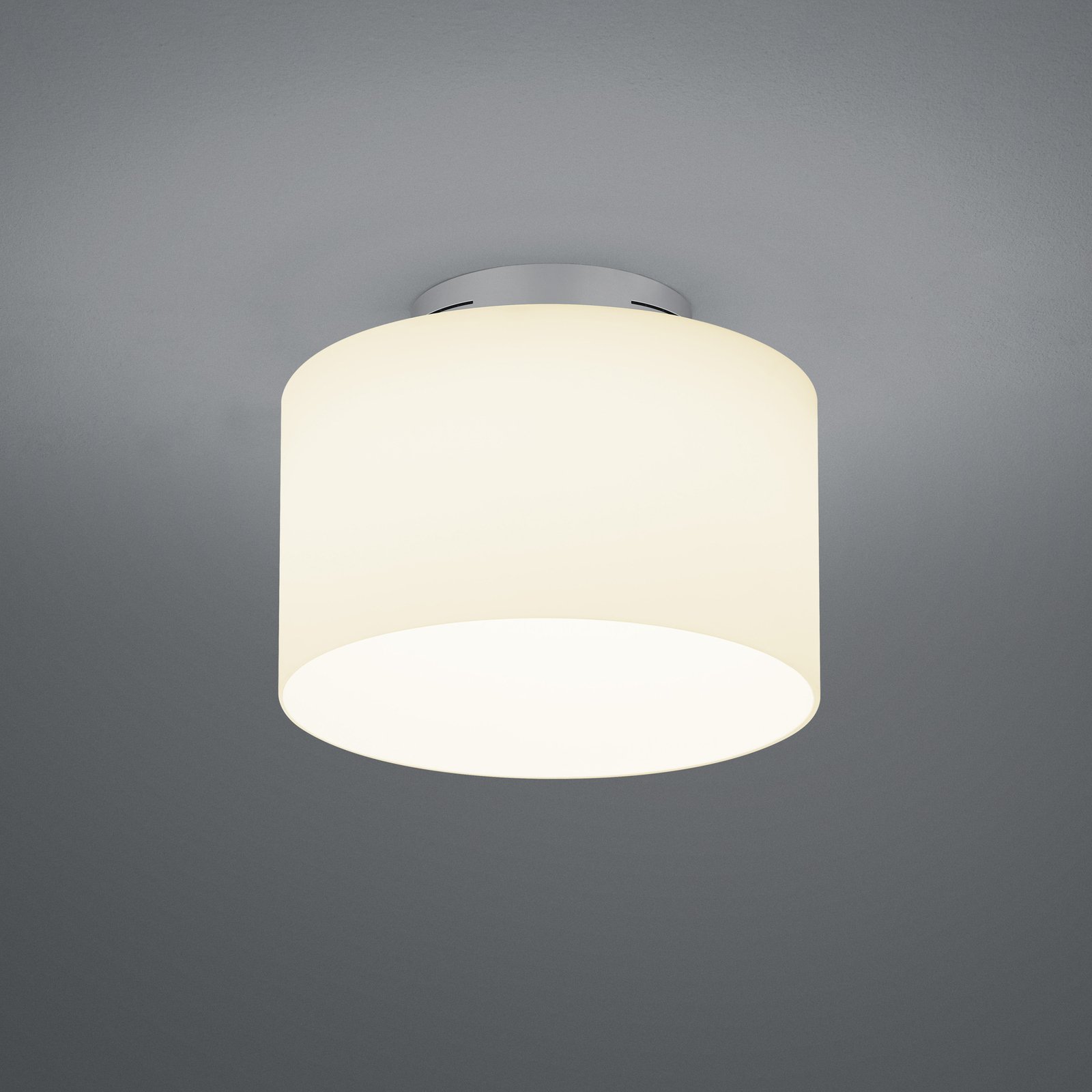 BANKAMP Grand Opal LED ceiling light aluminium