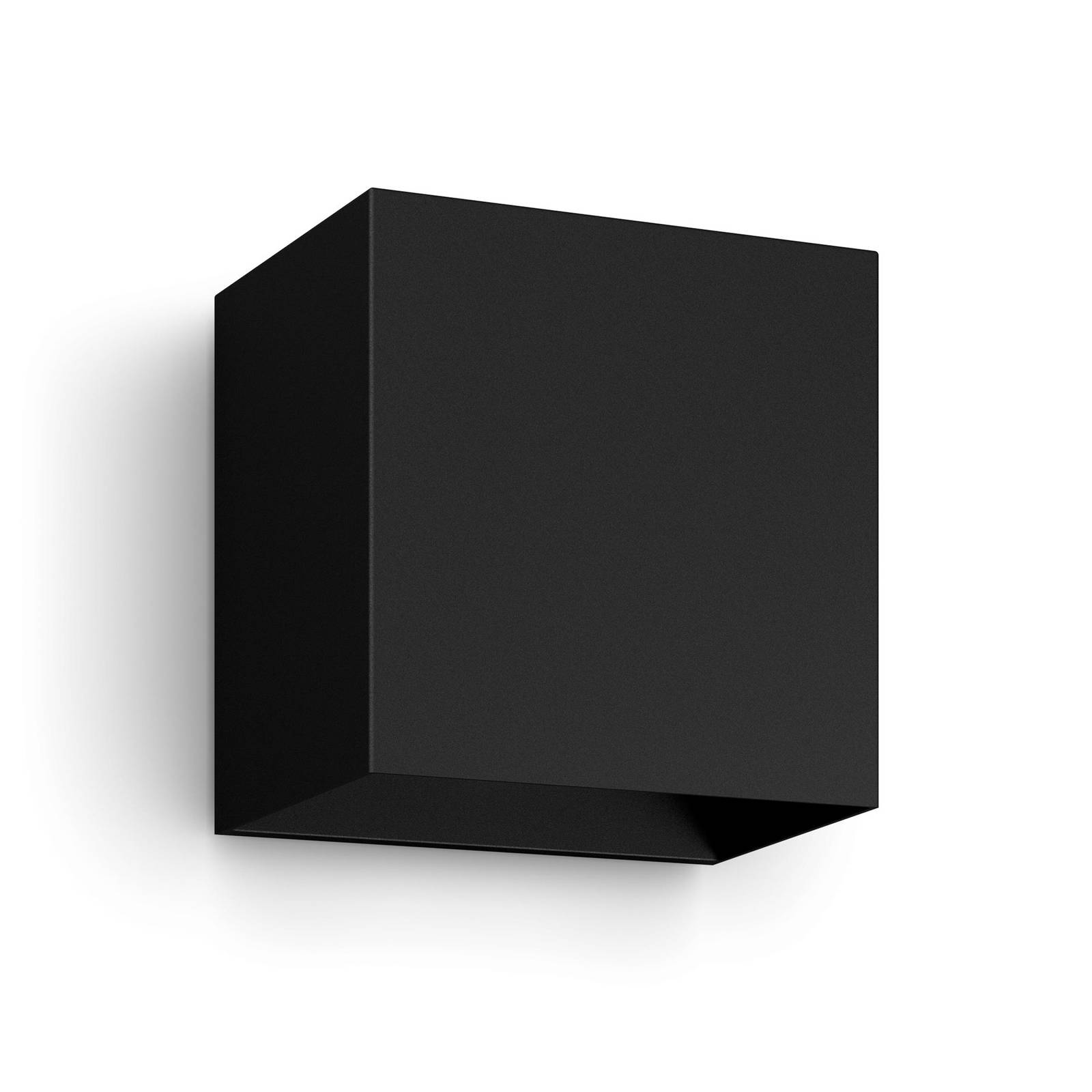 Philips Hue LED-Außenwandlampe Resonate, schwarz, RGBW, IP44