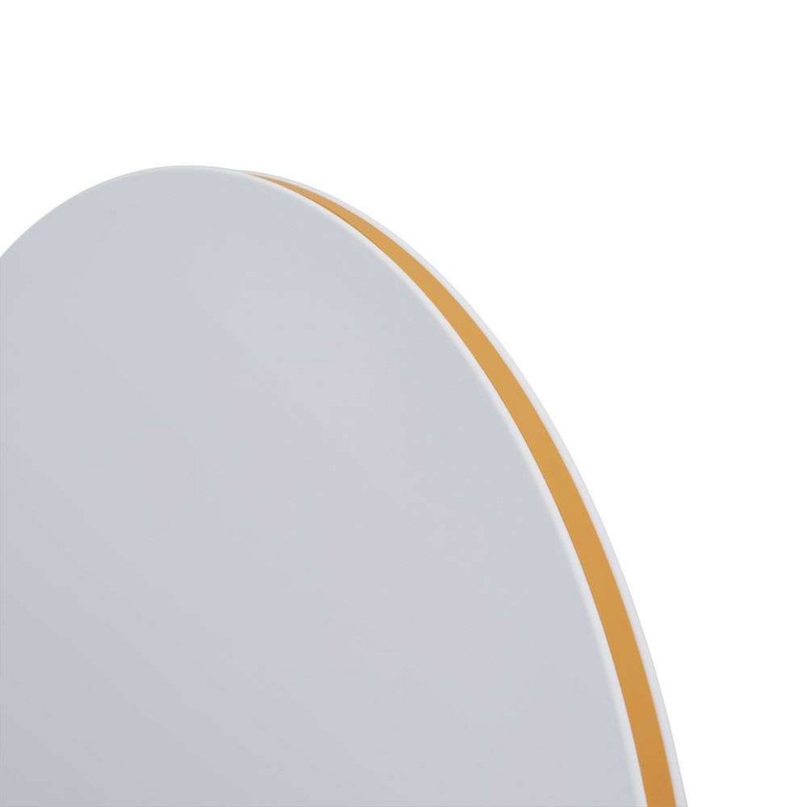 Calm V&auml;gglampa &Oslash;50 Touch Dim White/Orange Muuto - Vardagsrum - Aluminium
