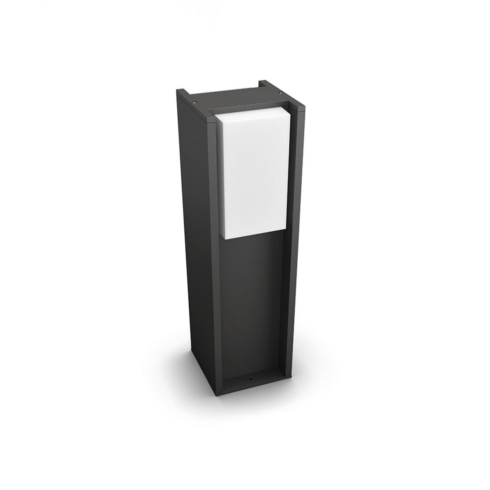 Turaco Outdoor Bollard Wide Hue White Antracit - Philips Hue