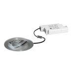 BRUMBERG Tirrel deep LED-Einbauspot RC, 830, rund, alu