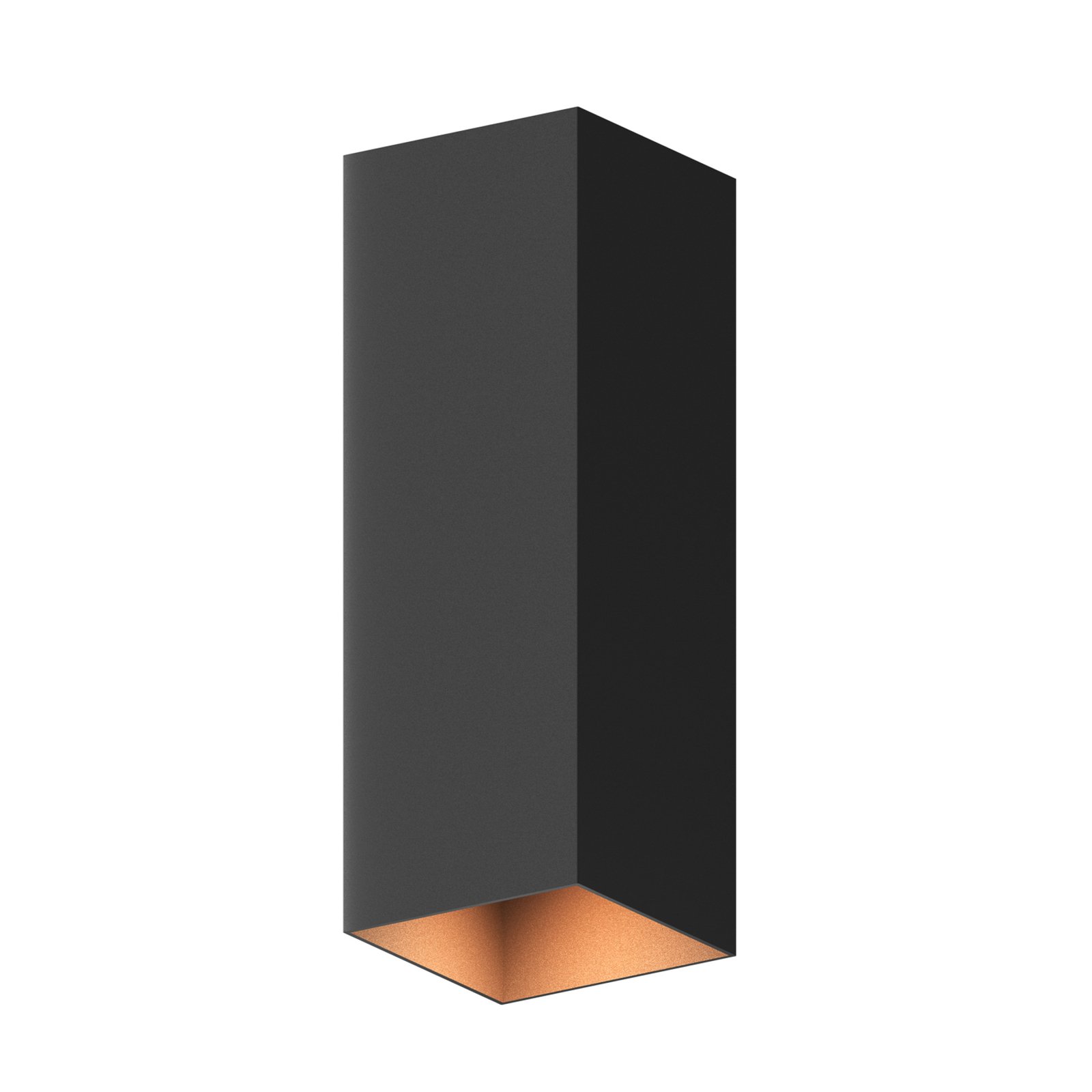 Calex LED outdoor wall lamp Rectangle up/down height 23cm black