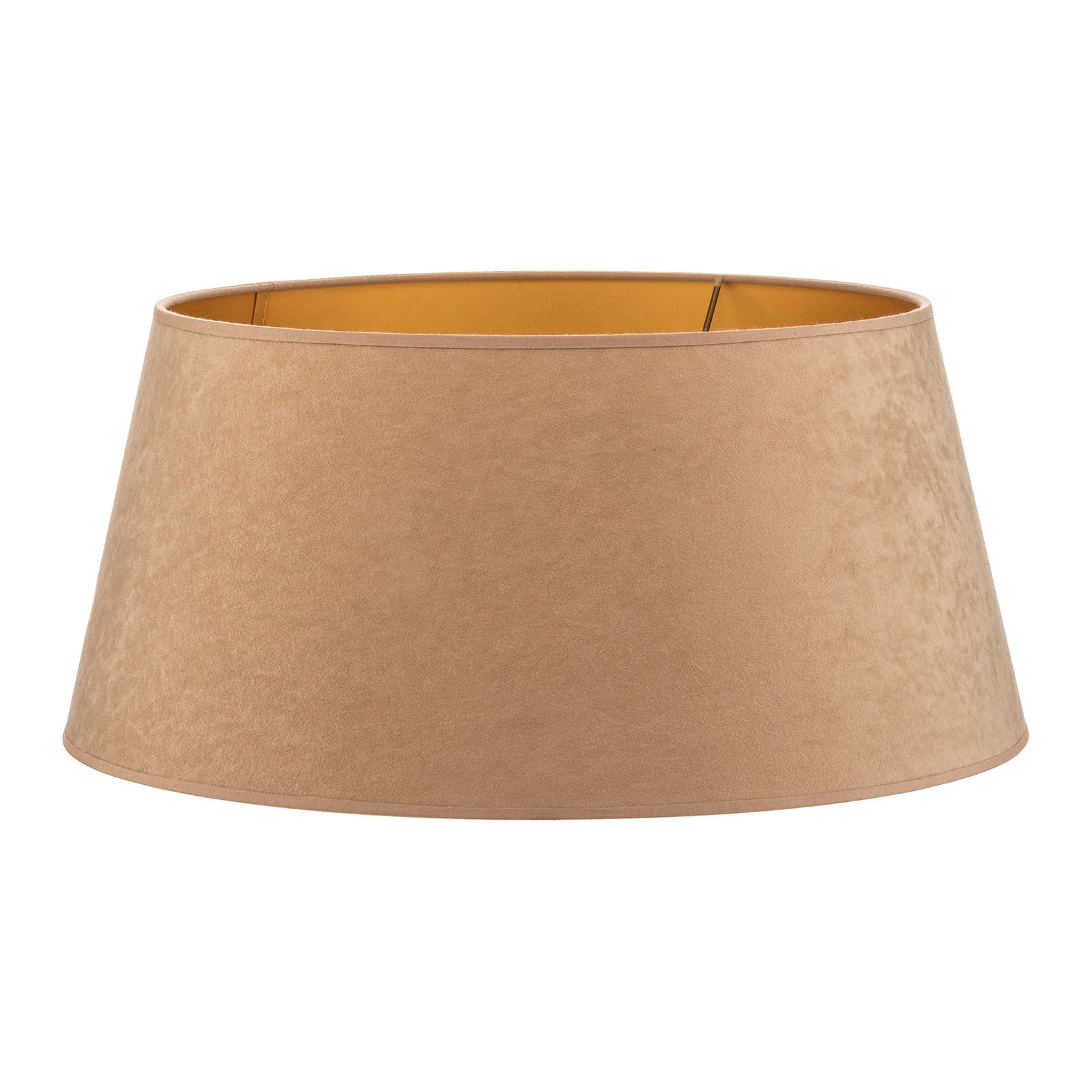 Lampenschirm Cone Höhe 25,5 cm, beige/gold