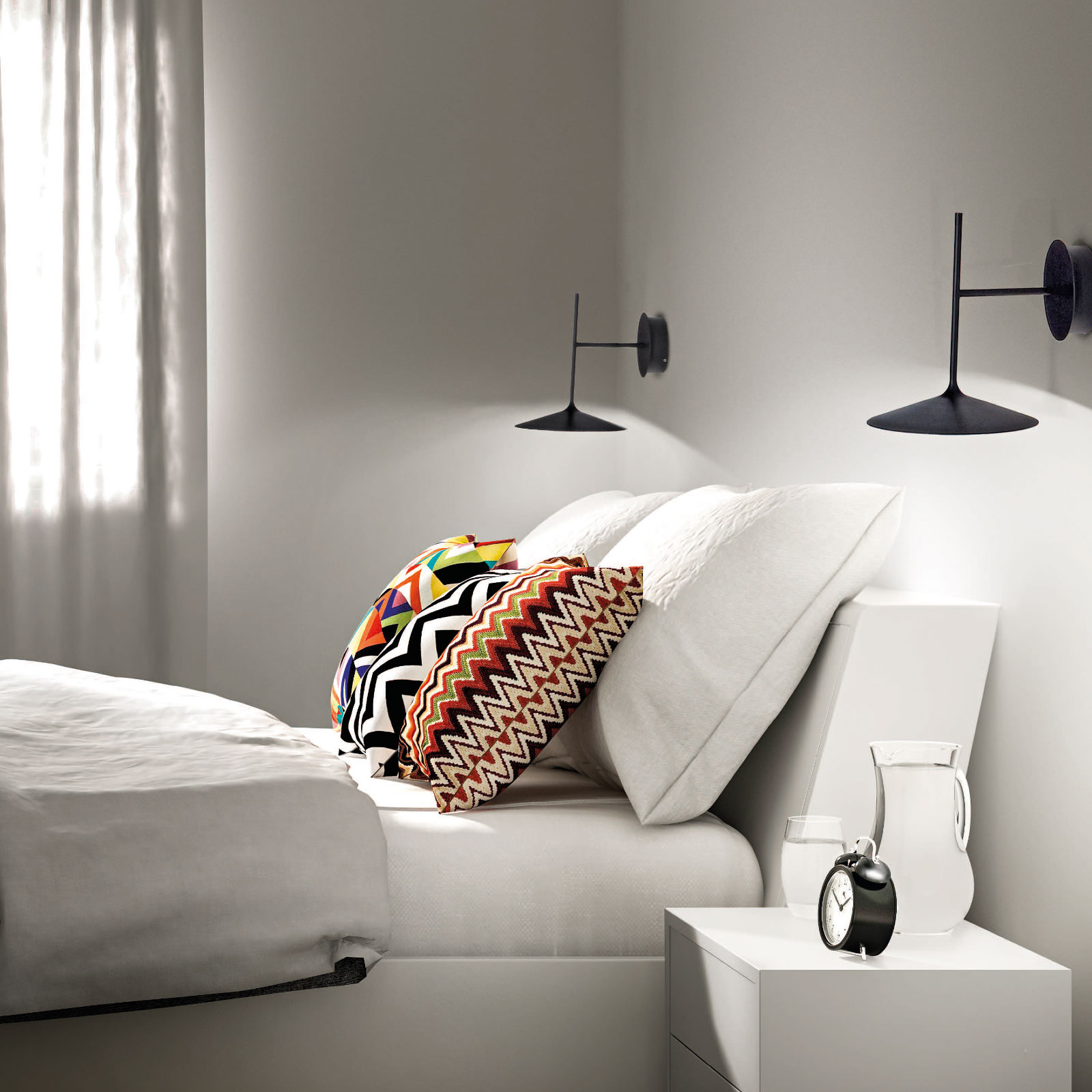 LED-Wandleuchte Poe Plus