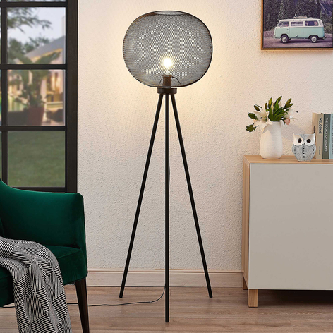 Lindby Wilga vloerlamp met driepoots frame