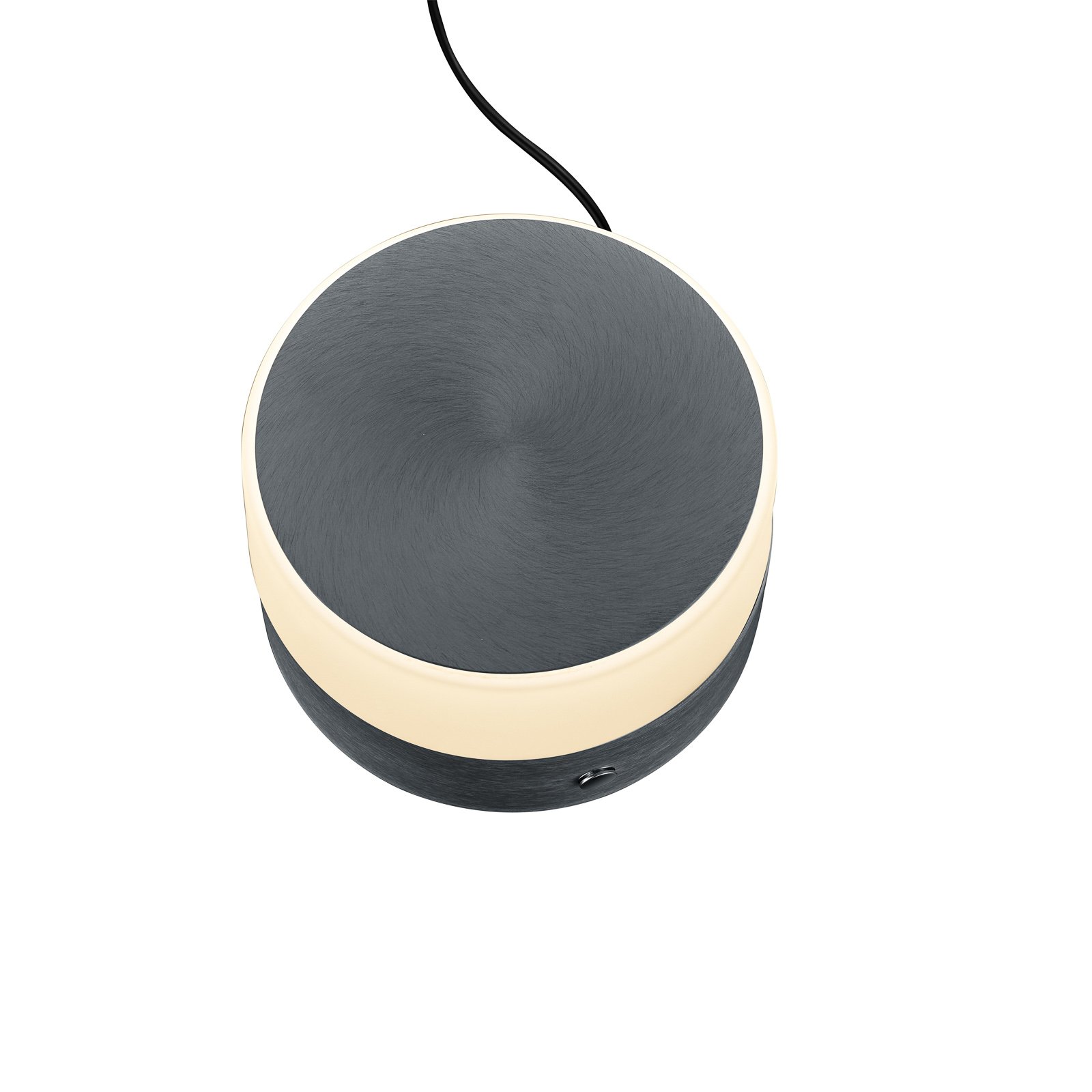 BANKAMP Button LED tafellamp hoogte 11cm antraciet