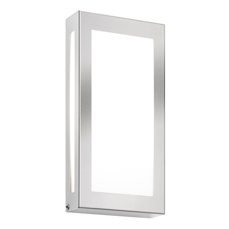 LED-Wandleuchte Aqua Rain Mini mit Bewegungsmelder