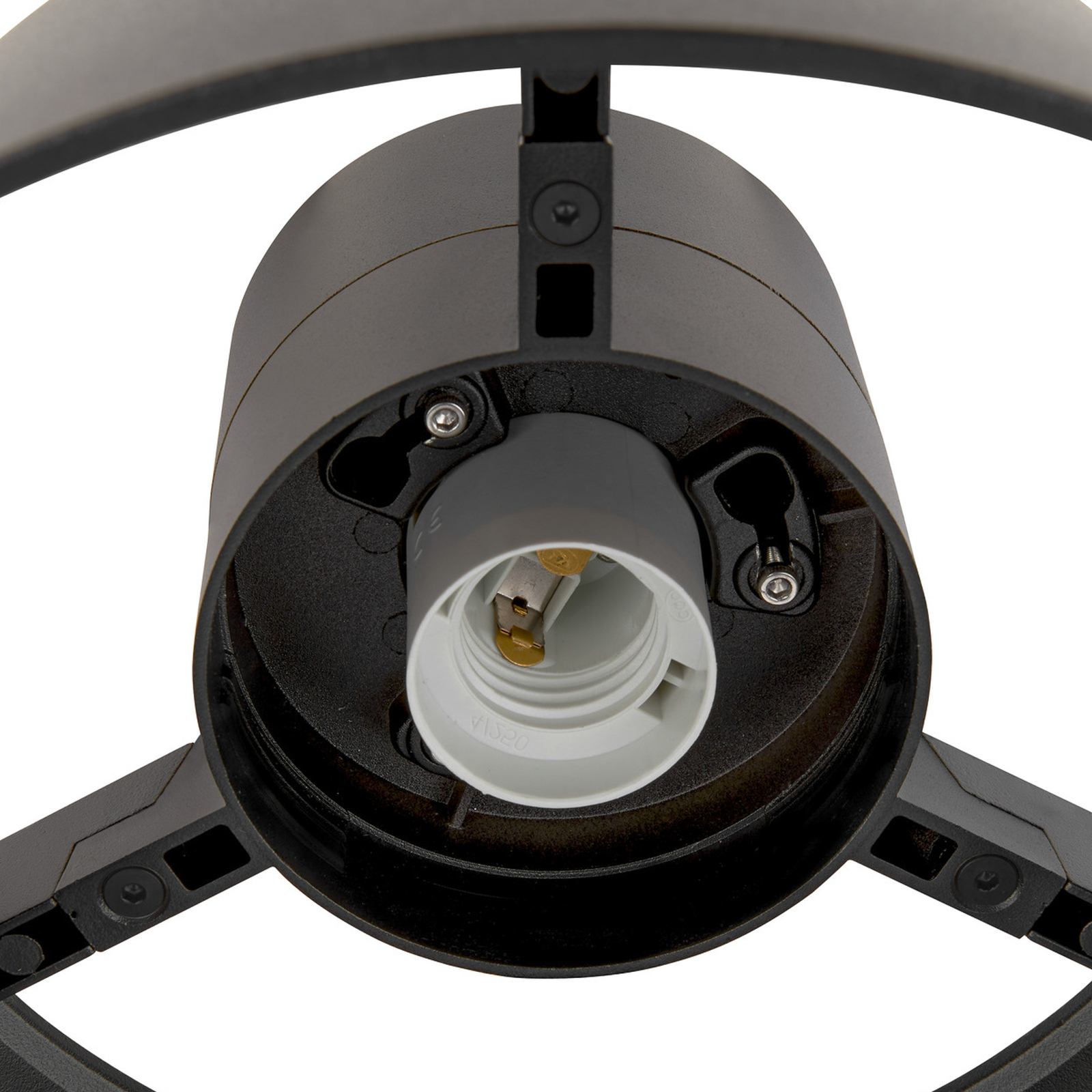 Photoni Vonkajšie stránky Stropné Lampa Conical Black - SLV
