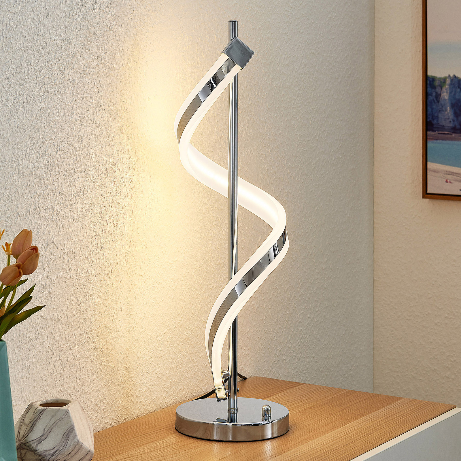Lindby Norine LED stolní lampa