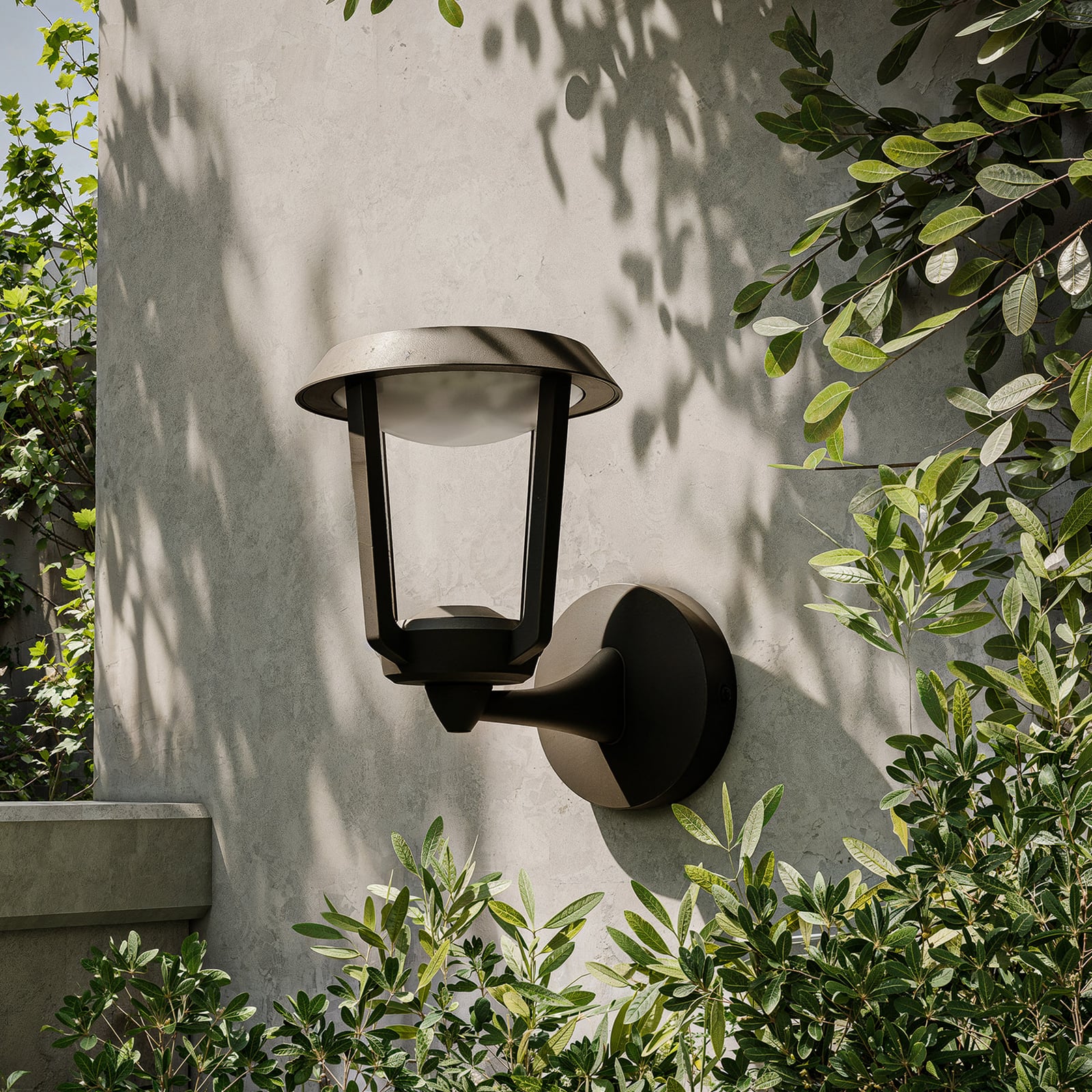 Philips Nuvy LED kültéri fali világítás, antracit, fém, IP44 Philips Nuvy LED kültéri fali világítás, antracit, fém, IP44