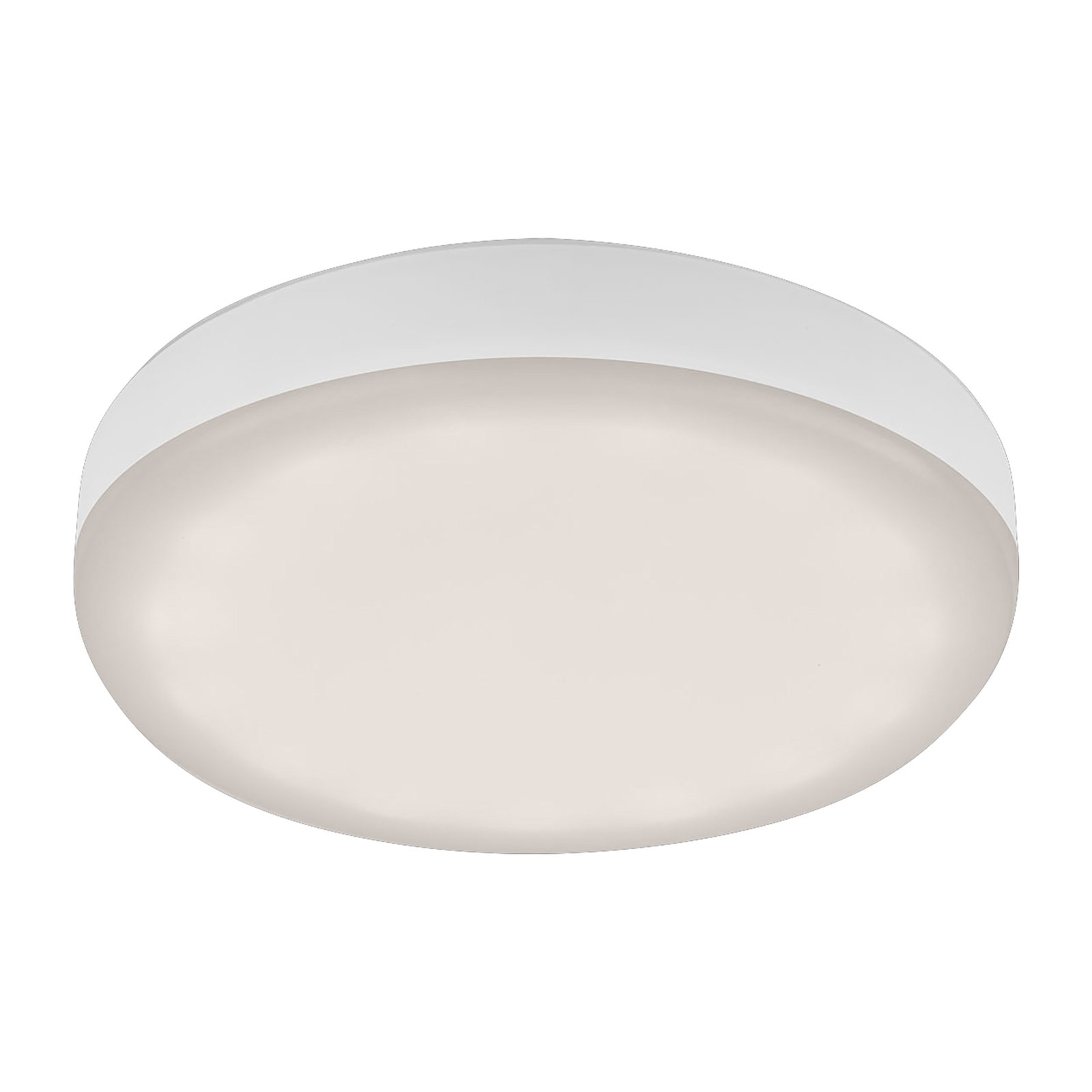 LED-downlight Plat, hvit, Ø 7,5 cm, 4 000 K