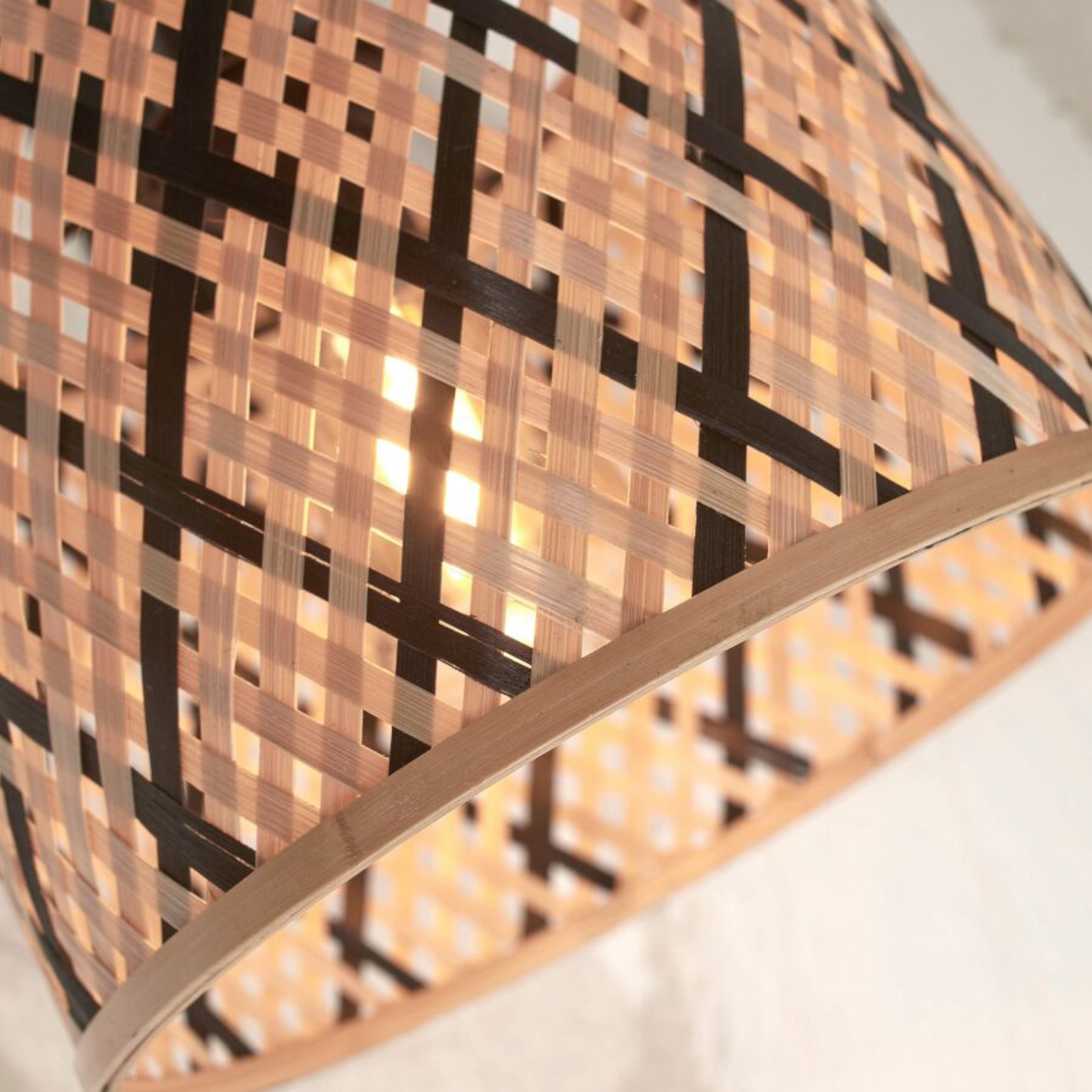 GOOD & MOJO Java asztali lámpa 18x15cm, natúr
