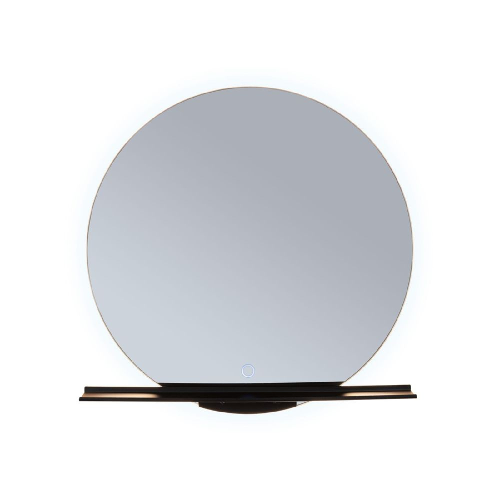 Miro LED Illuminated Mirror TW IP44 Backlight Matt Negru- Paulmann