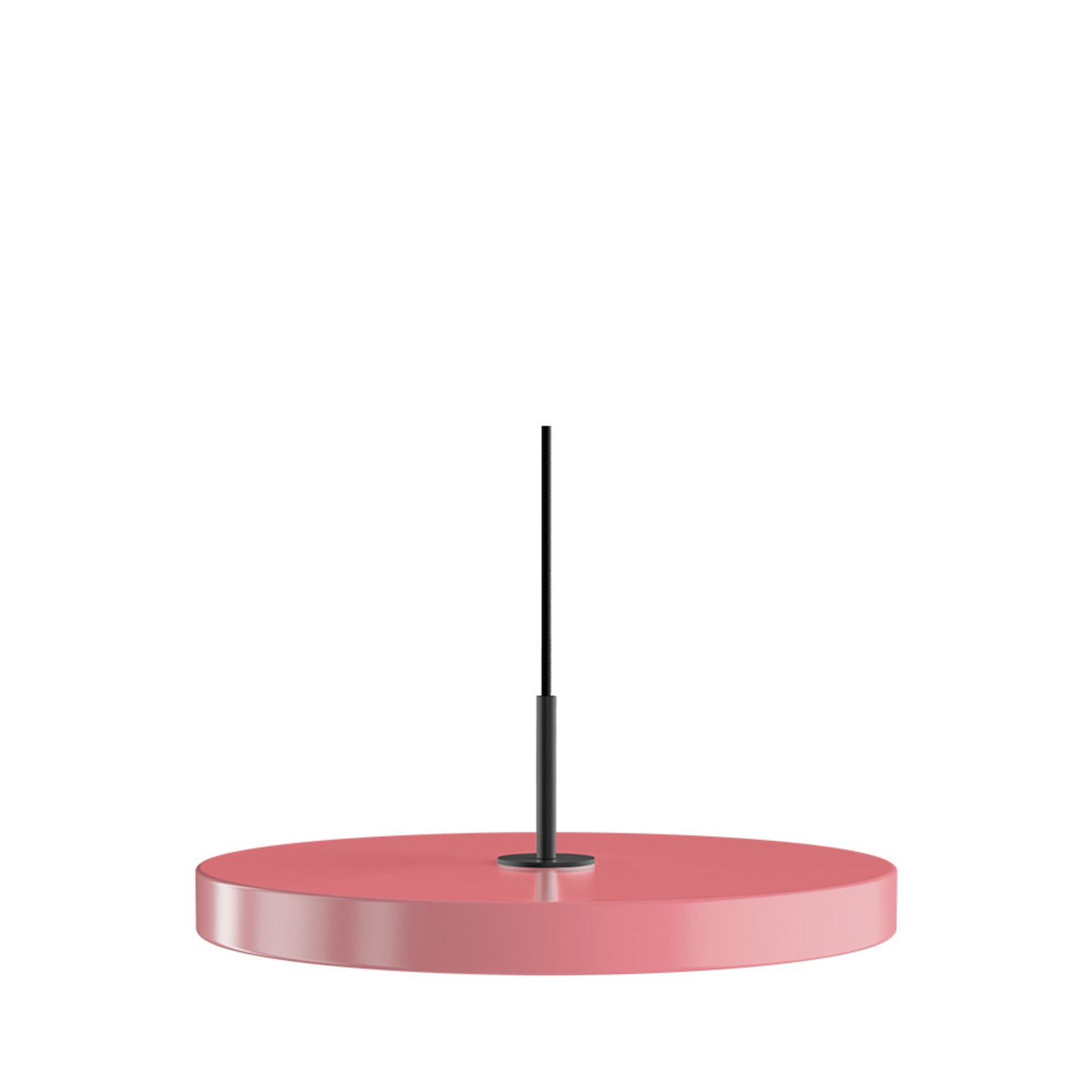 Asteria Plus hængelampe, Ø 43 cm, lyserød/sort UMAGE - Stue - Metal billede