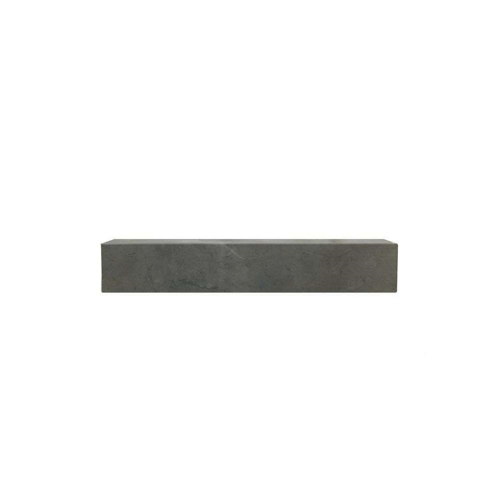 Plinth Etagère Brown Grey Kendzo Marble - Audo Copenhagen