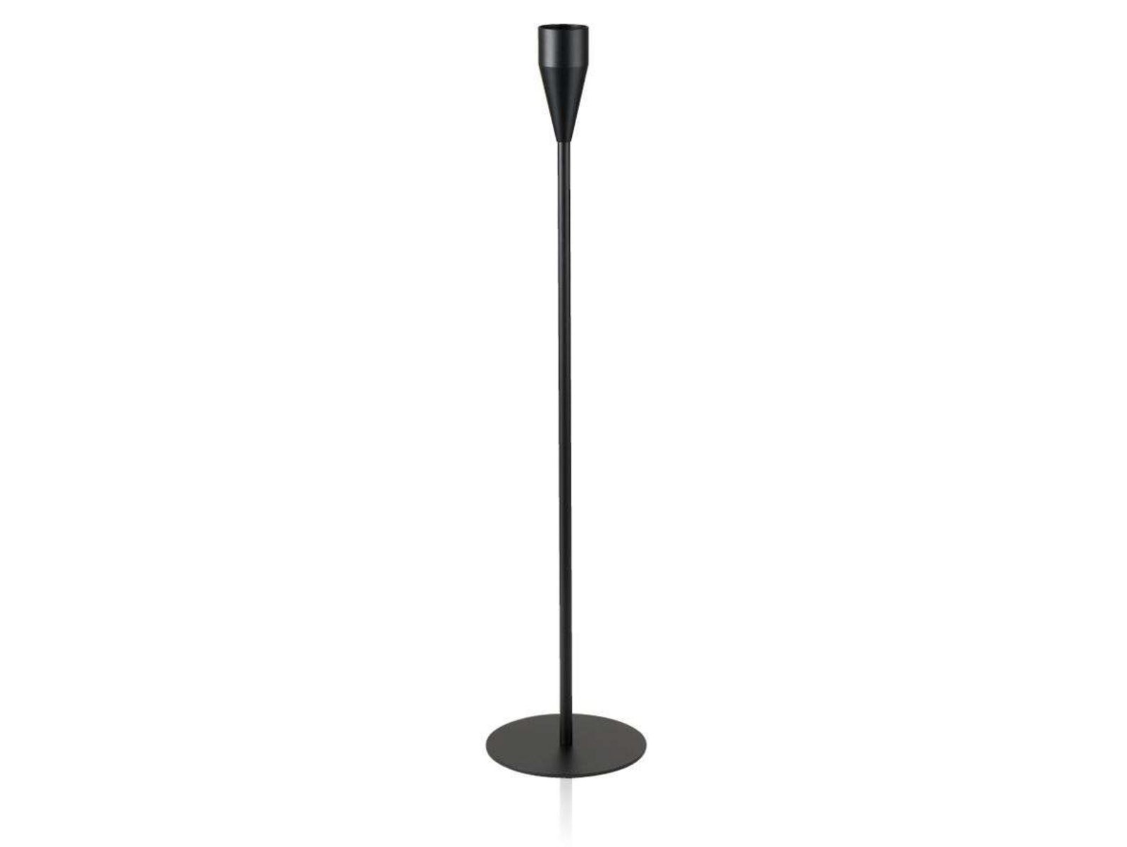 Saturn Maxi Ljusstake H80,5 Black - Piet Hein