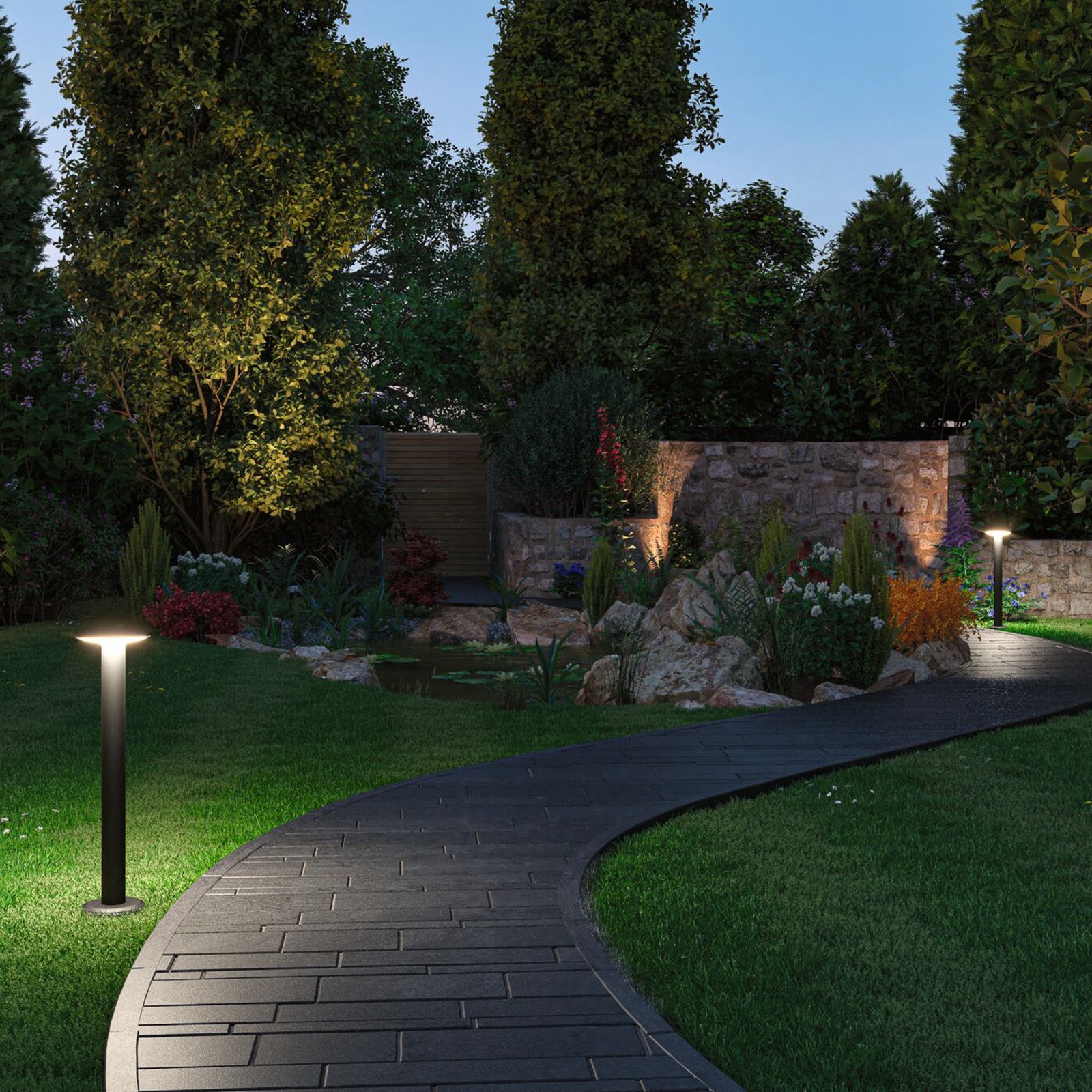 Paulmann Plug & Shine LED tuinpadverlichting Plaat, RGBW, ZigBee