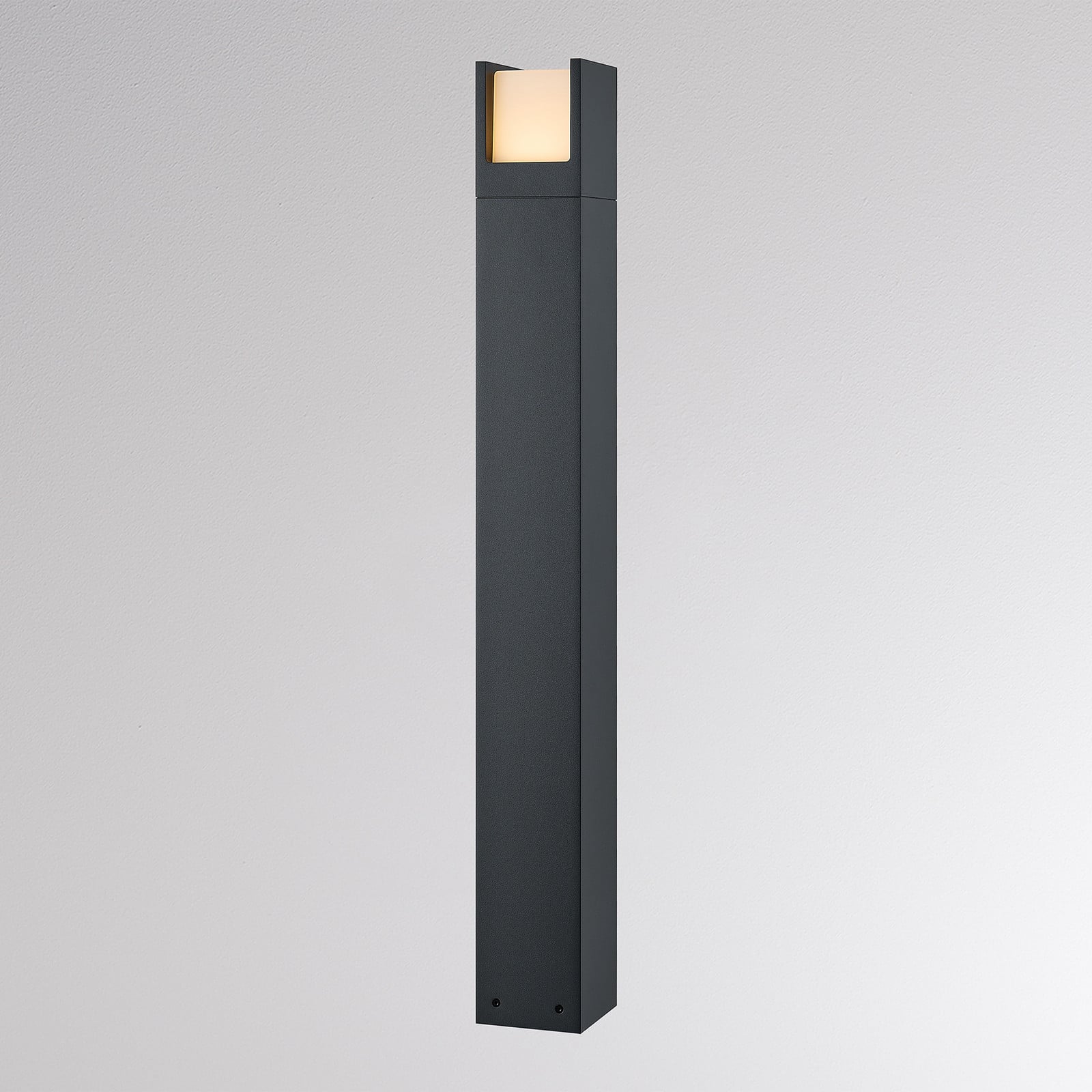 Molto Luce Bornă luminoasă LED FYNN-U înălțime 85 cm antracit CCT IP65 pornit/oprit - Modern - Aluminiu