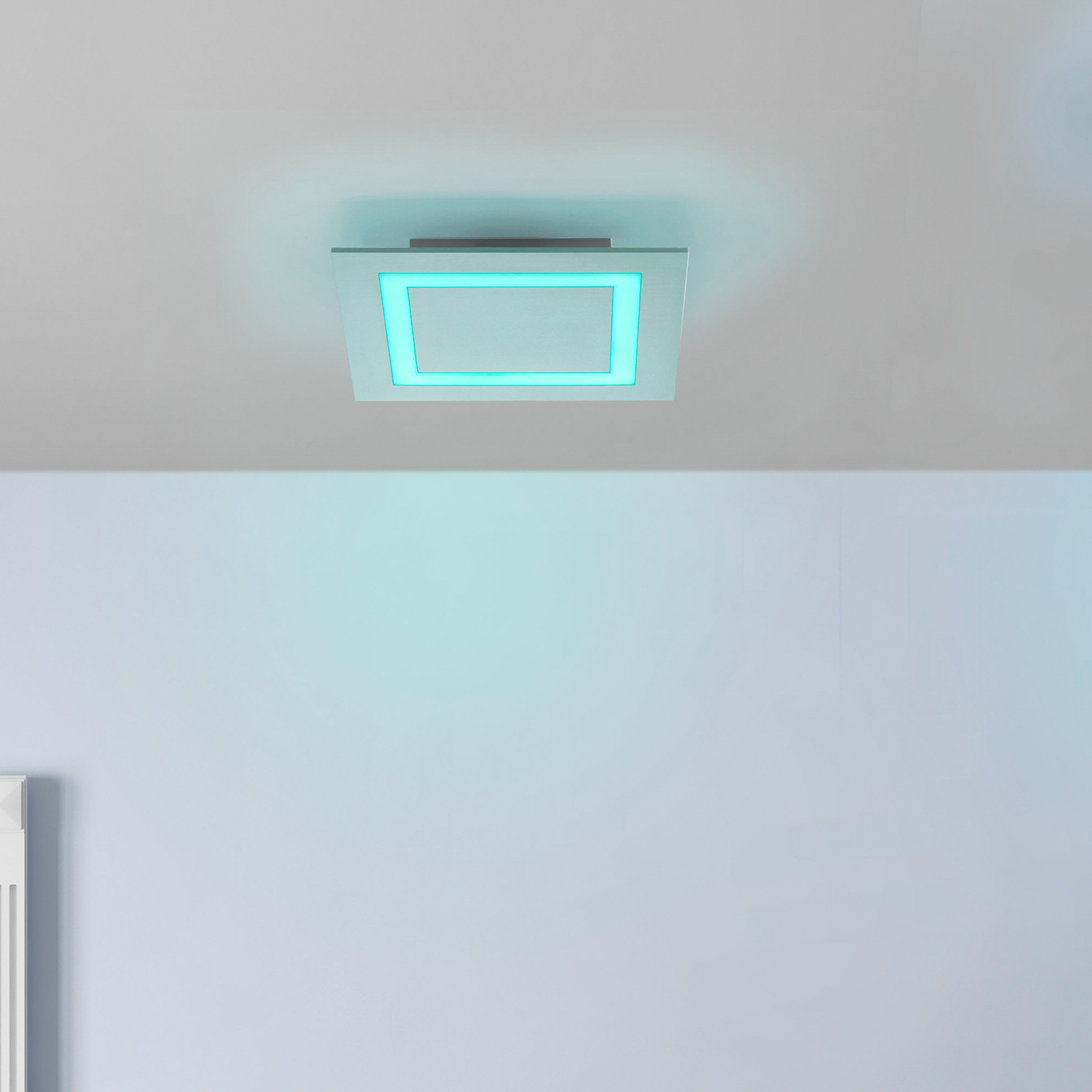 Candeeiro de teto Paul Neuhaus Q-MIRAN LED, 30x30 cm