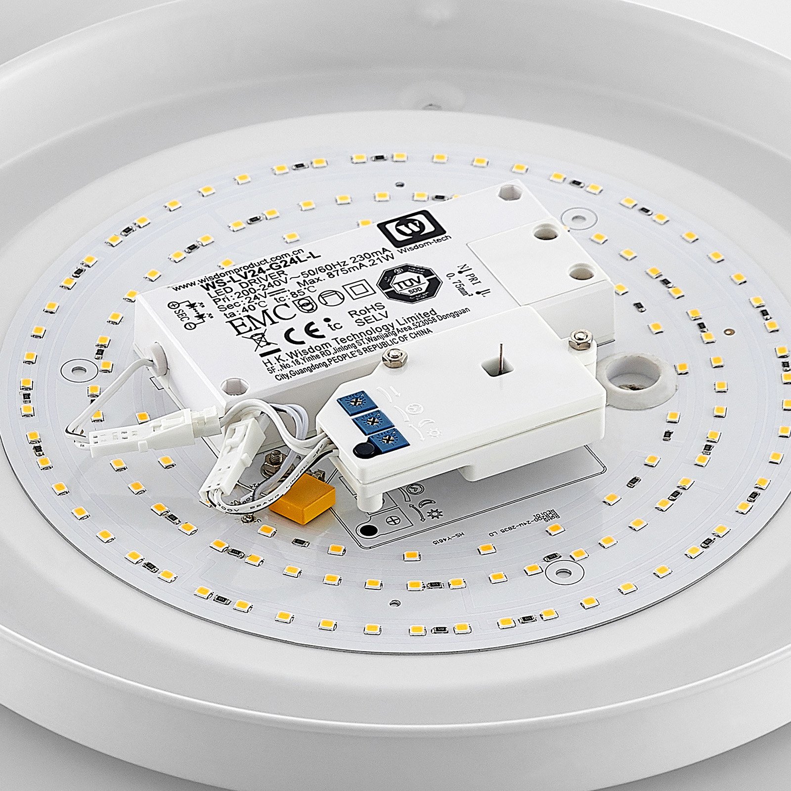 Arcchio Marlie LED-taklampa, sensor, 4 000 K