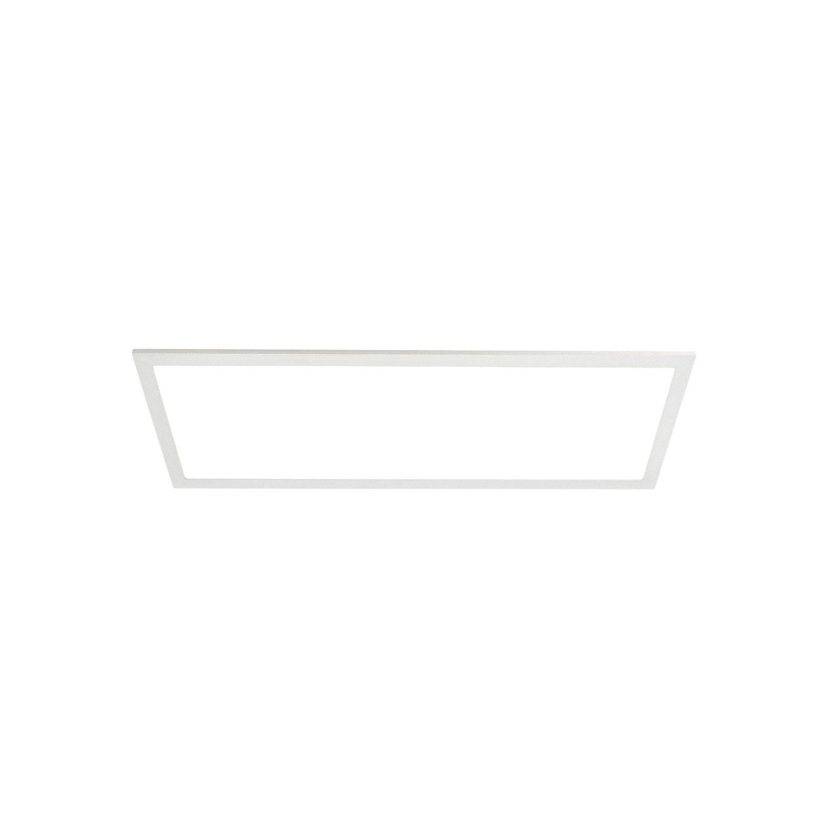 Livel LED Deckenleuchte CCT 80x30 White/Silver - Lindby