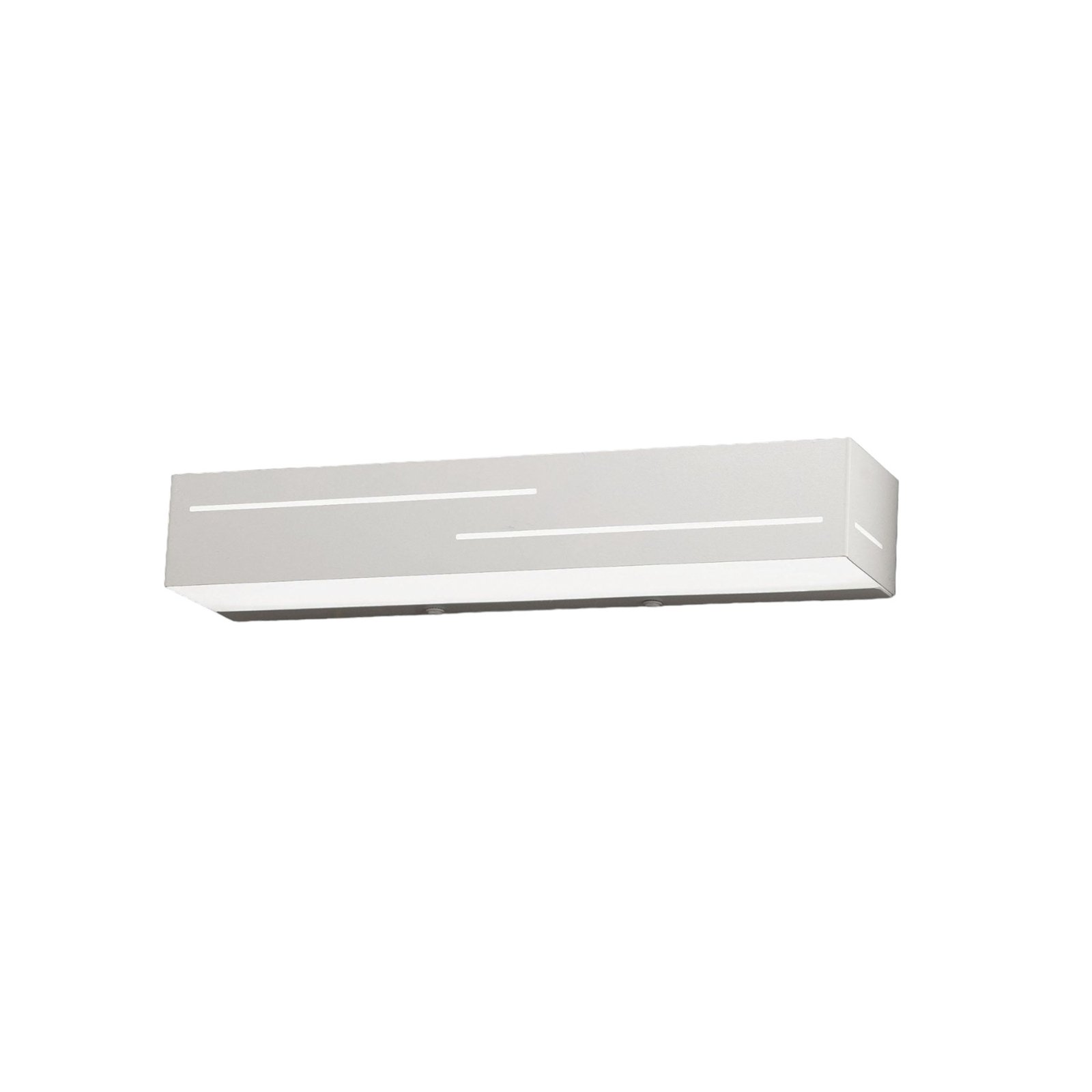 LED wall light Banny, white, width 31 cm, up- & downlight