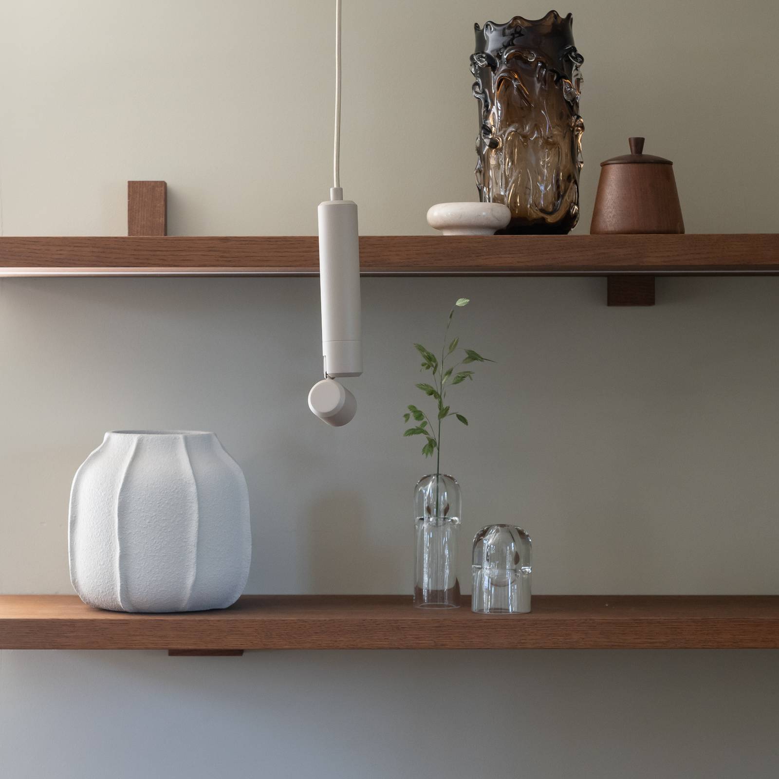 IT´S ABOUT ROMI IT'S ABOUT ROMI LED hanglamp Milan, zandkleurig, Ø 6 cm