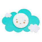 LED wall light picture cloud Starlight Smile, mint