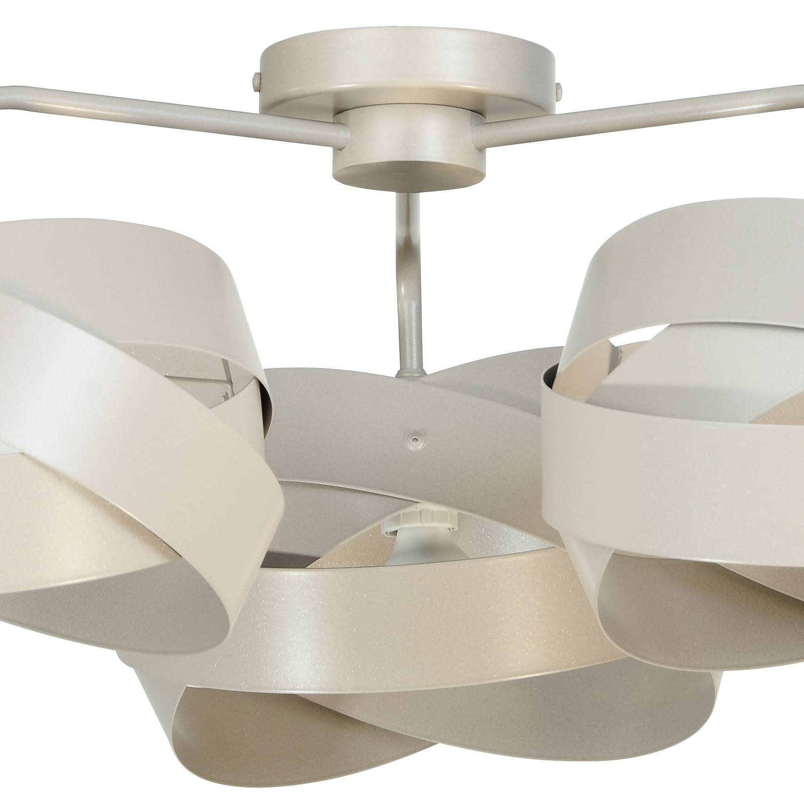 Euluna taklampa Tornado beige 3-ljus