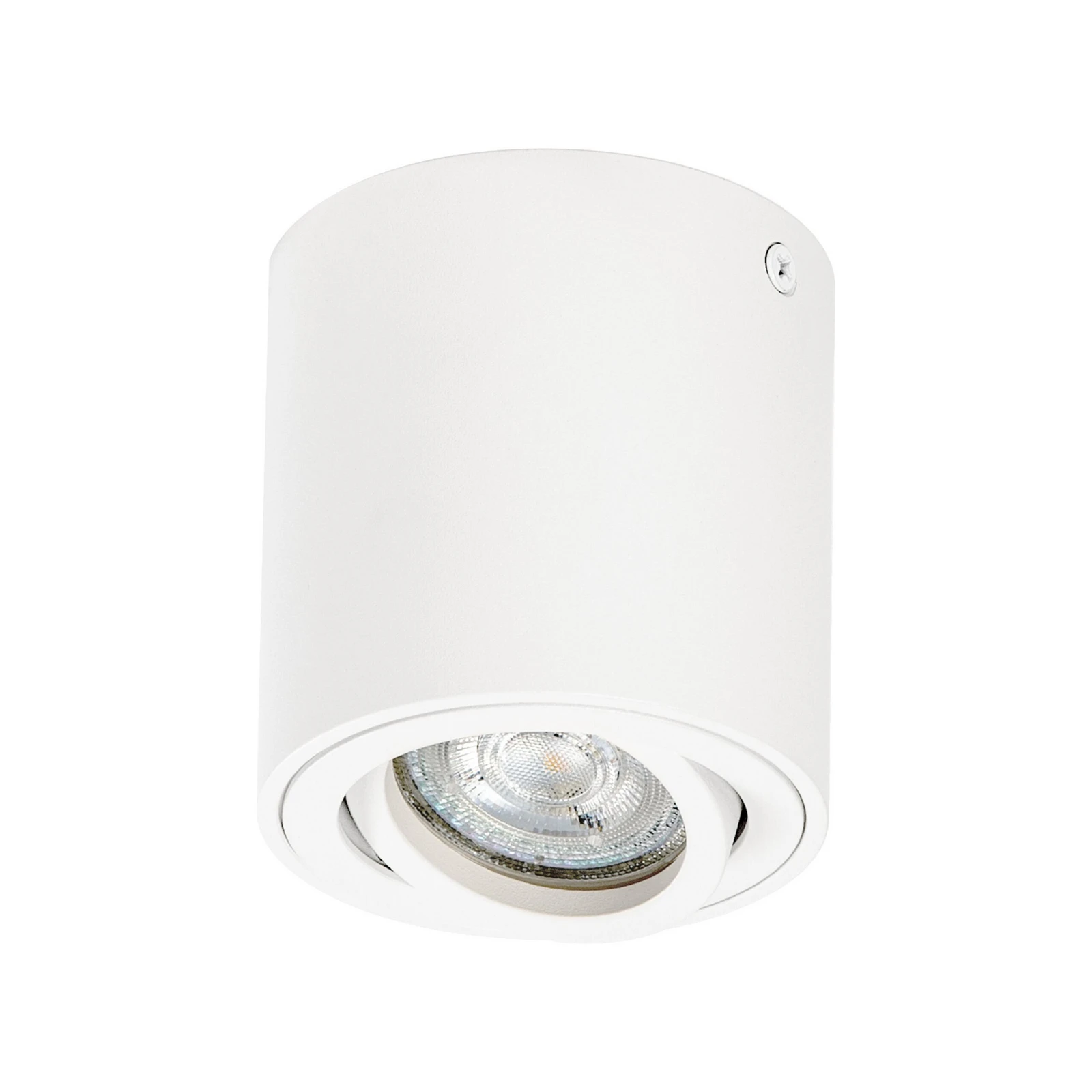 Faretto da soffitto OSRAM ROUND, bianco, Ø 8 cm, metallo, GU10