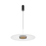 LED hanglamp El, Ø 50 cm, wit, aluminium