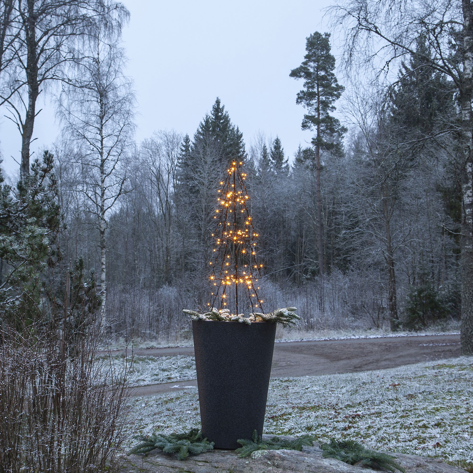 LED-Außendeko Light Tree Foldy, Höhe 90 cm