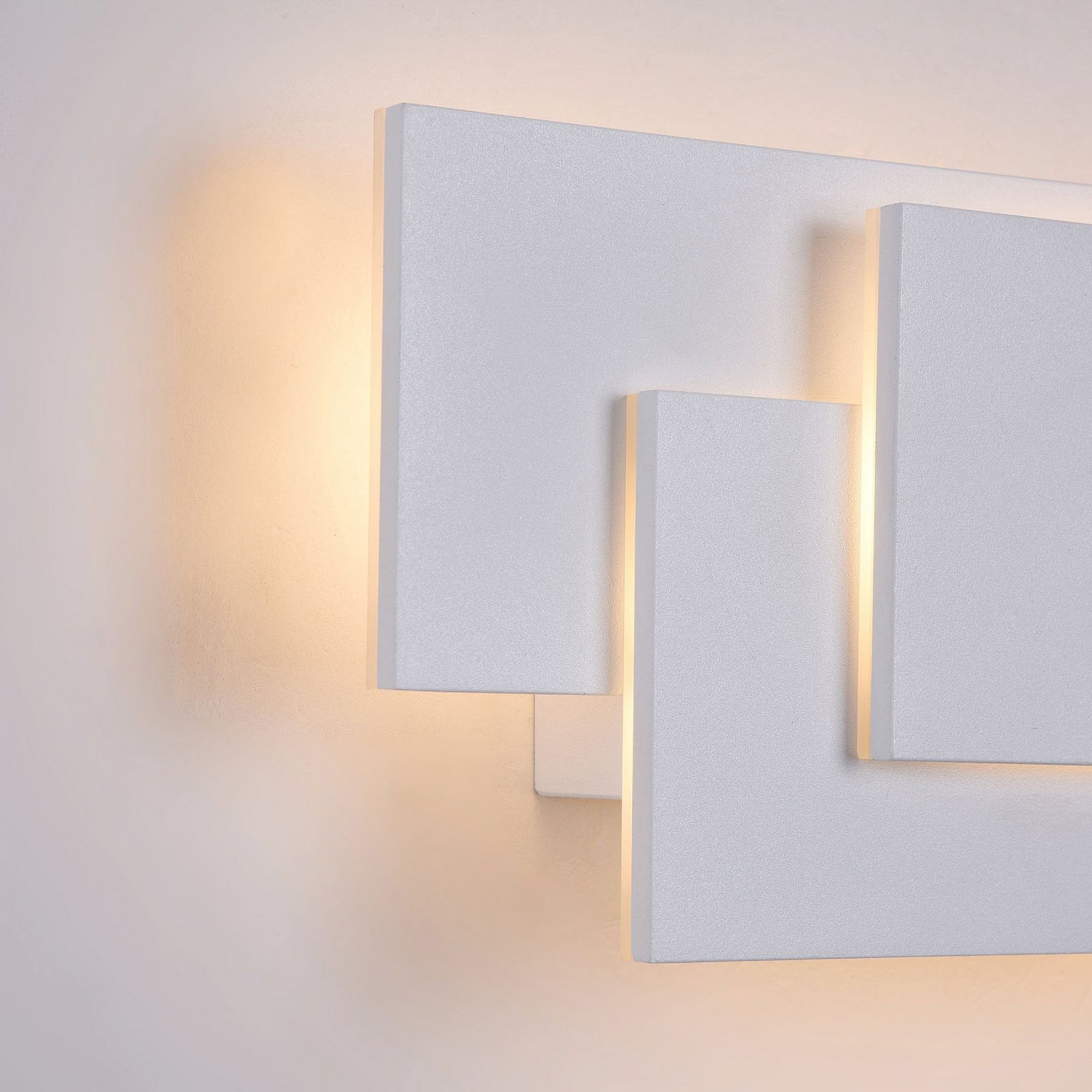 Aplique LED Trame, rectangular