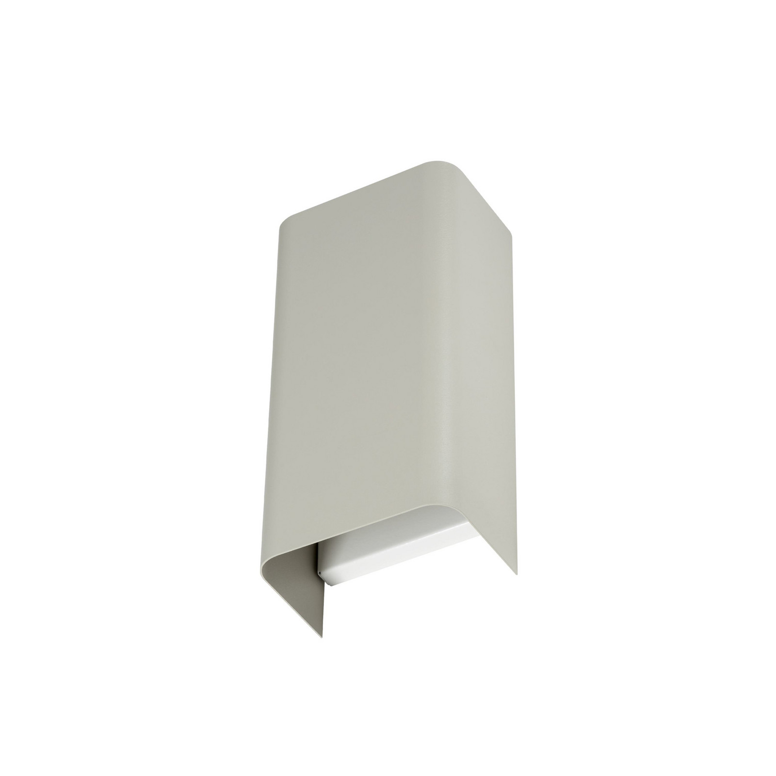 Euluna Zidna svjetiljka Bergen, svijetlosiva, metalna, visina 23 cm, GU10 - Dnevni boravak/blagovaonica - Moderan