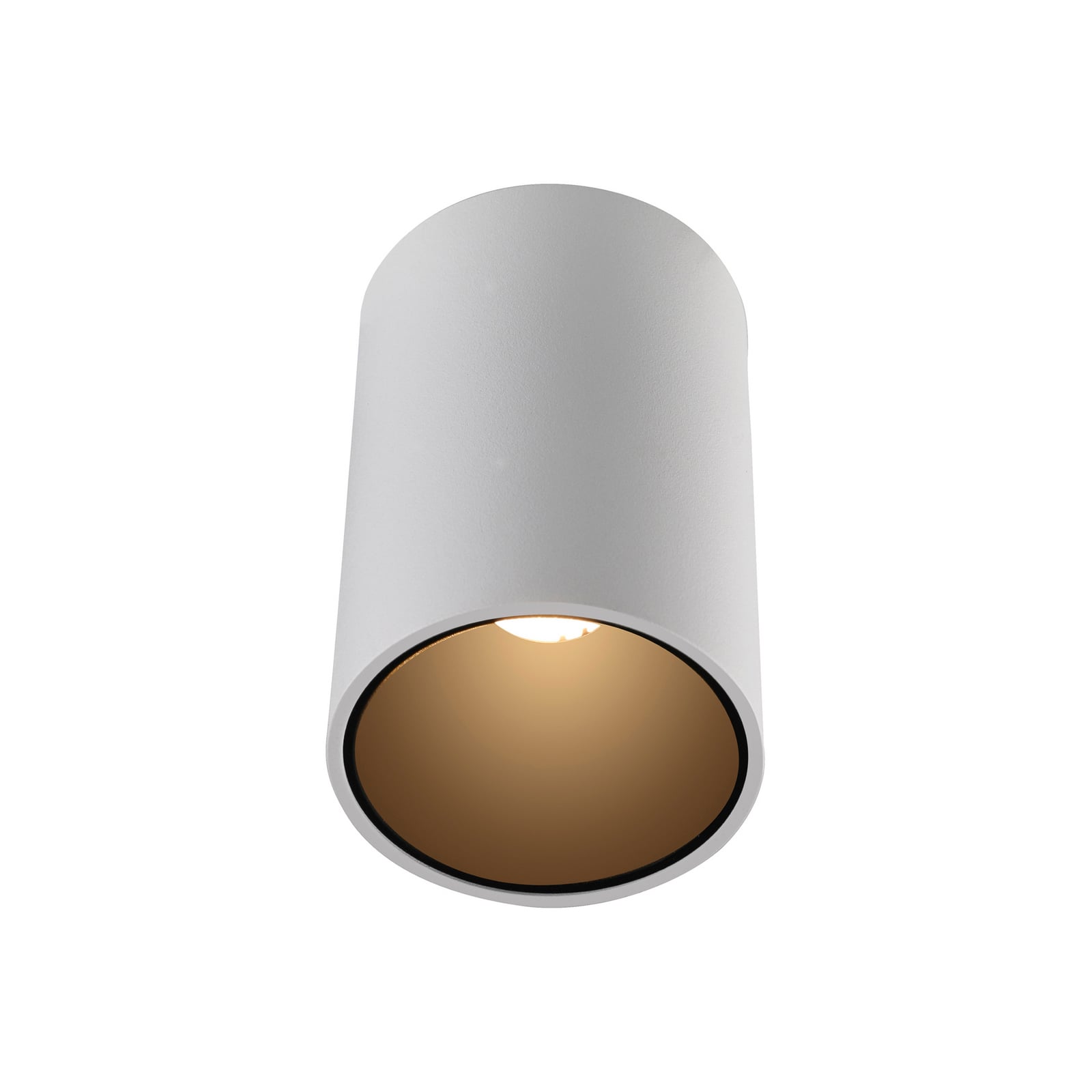 Point LED-Bad-Deckenlampe, weiß, Ø 6 cm, Metall, IP44 - PURE