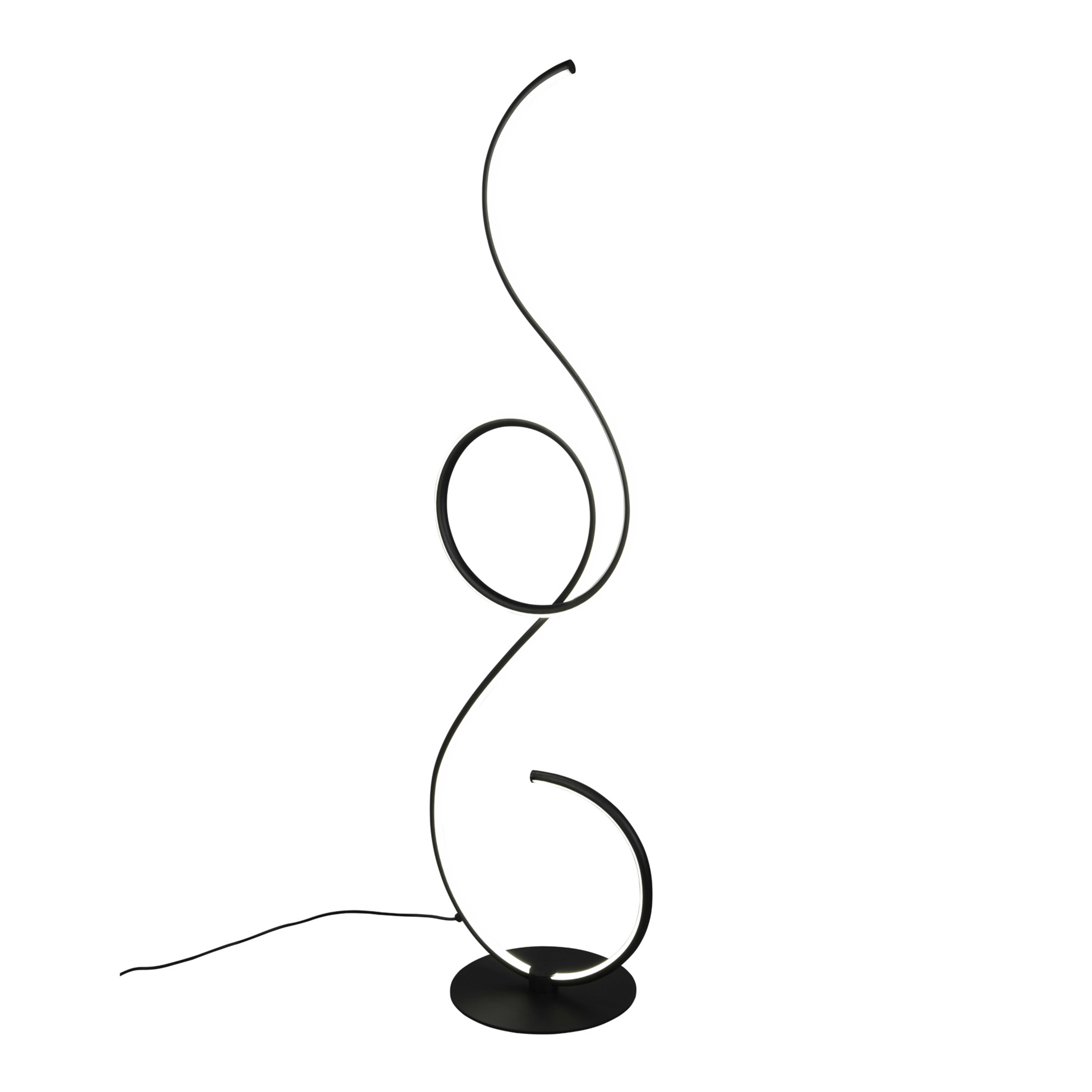 Lampe sur pied LED Jive avec variateur d'intensité variable intégré