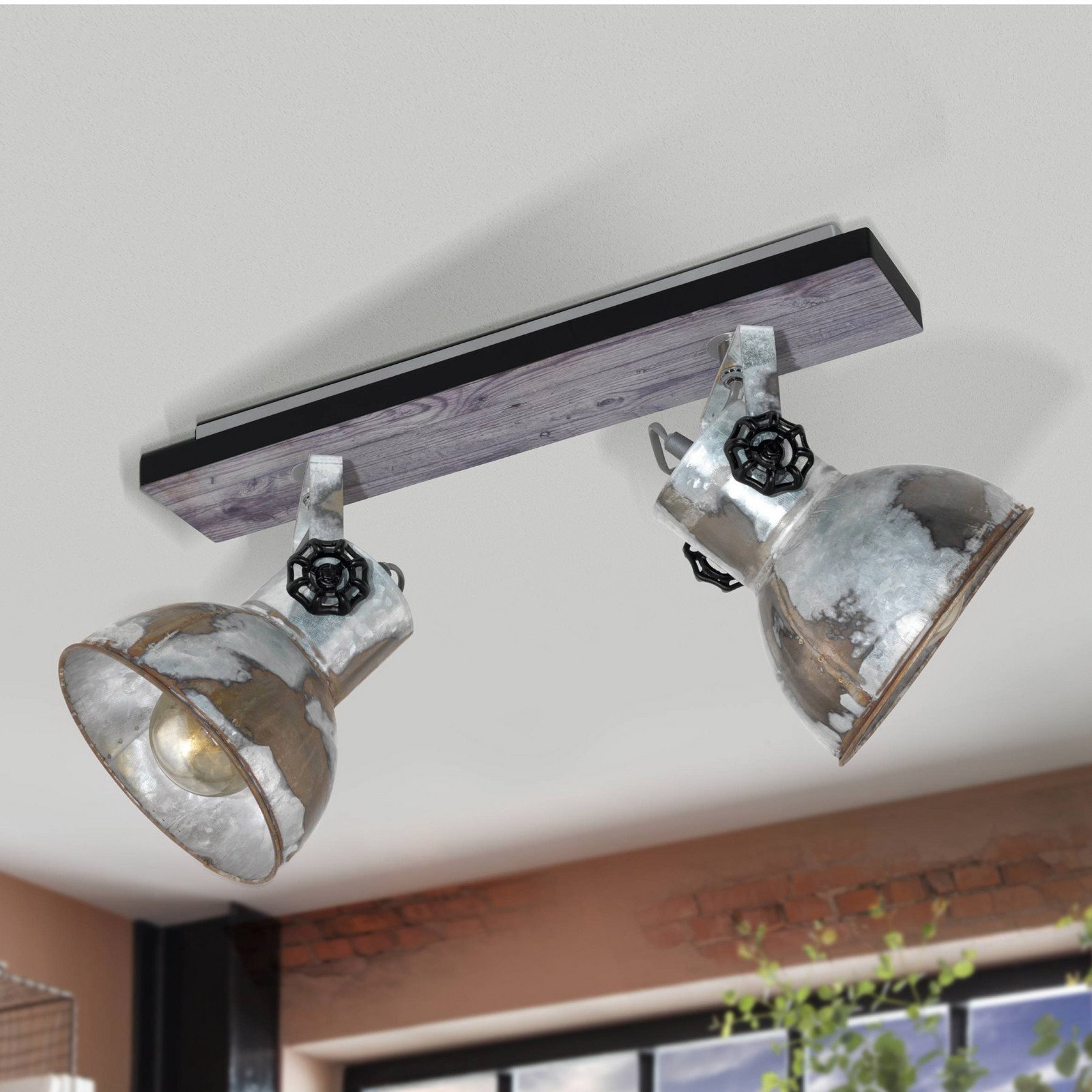 Barnstaple plafonieră industrială 2 surse