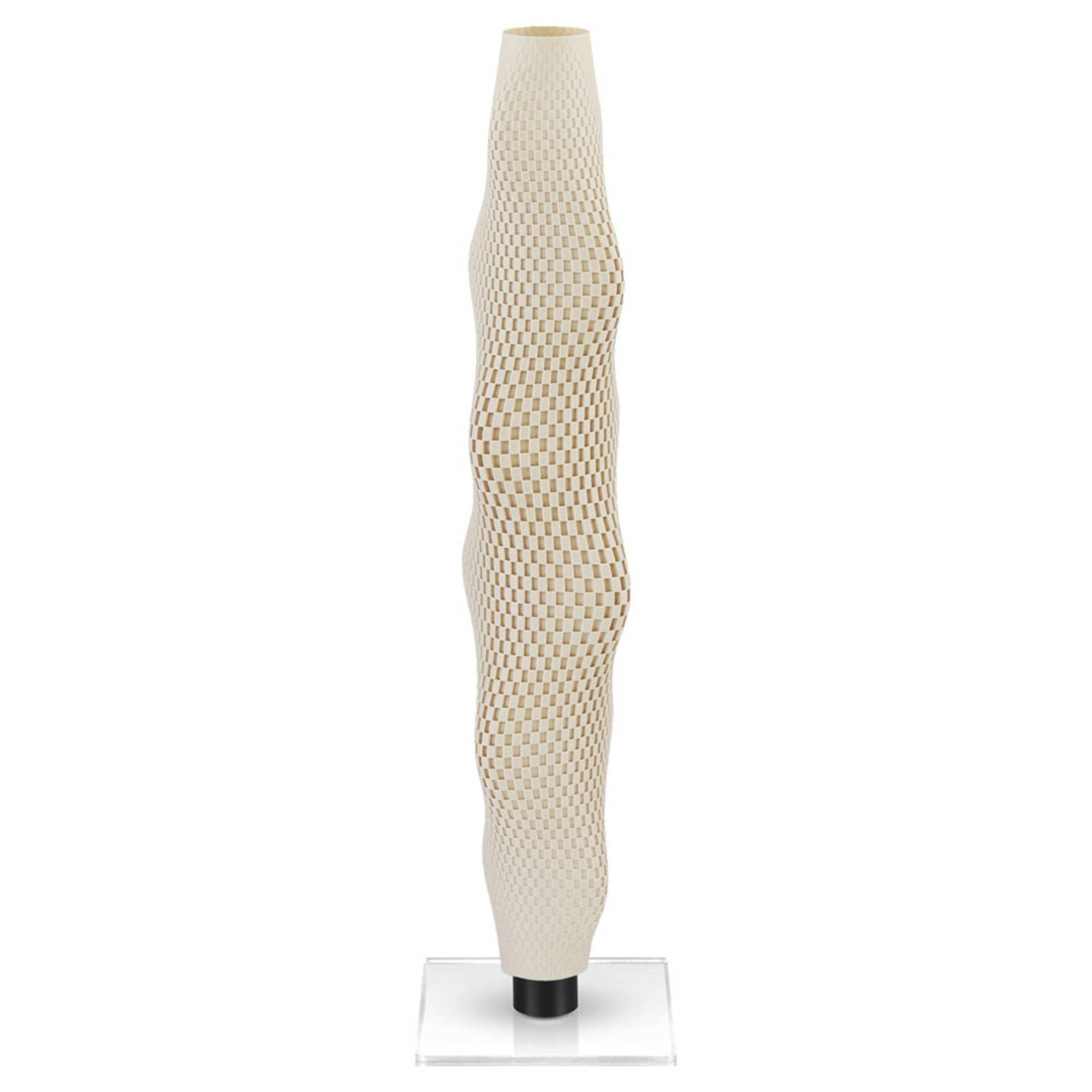 Lampadaire LED Flechtwerk Cactus 75cm beige