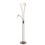 Felicia Stojací Lampa Nickel/White - Lindby