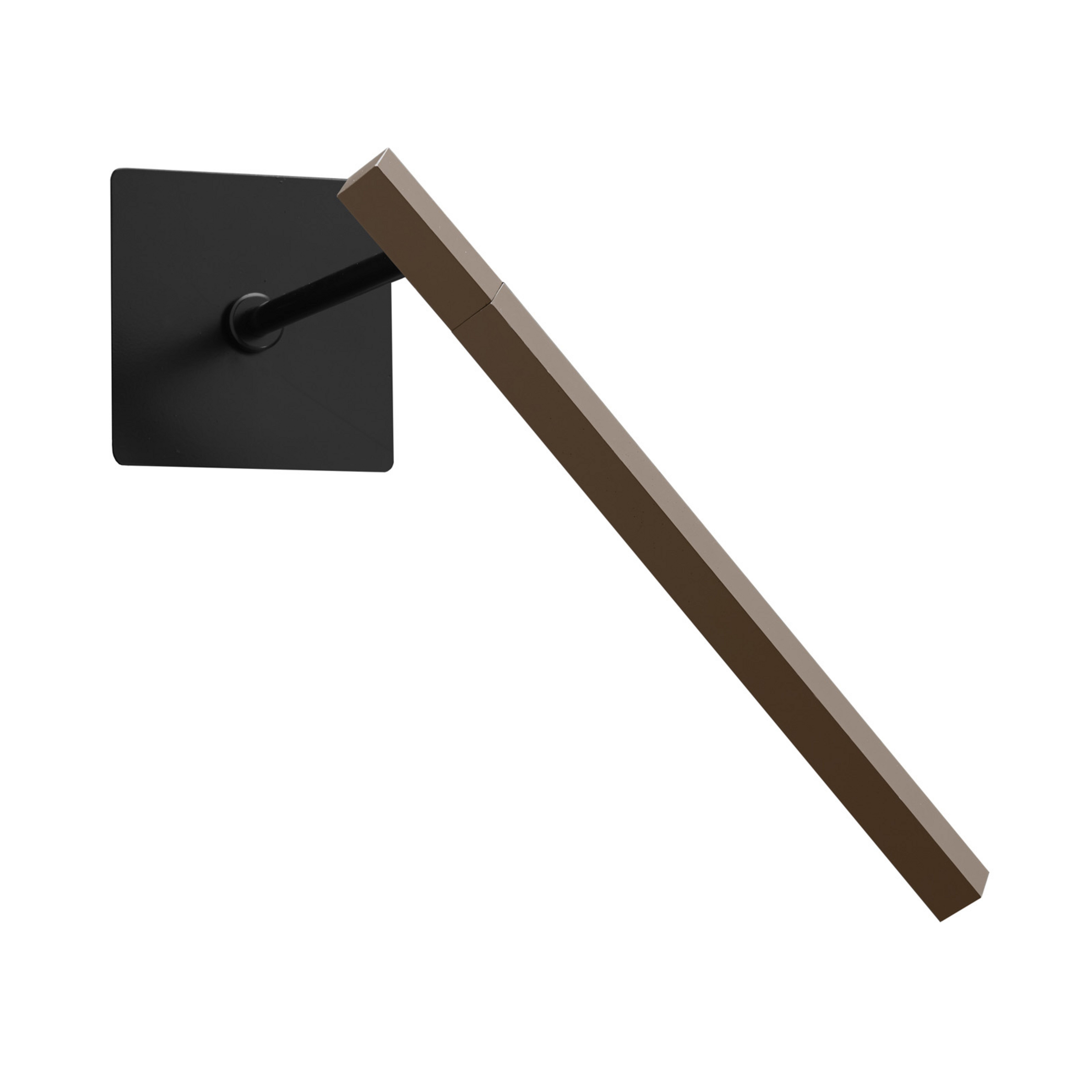 Oluce Ilo 187 applique LED, regolabile, bronzo