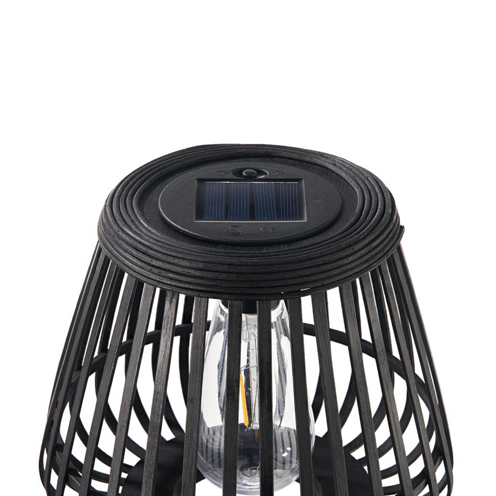 Pauleen LED tafellamp SUNSHINE GLIMMER, zwart, IP44